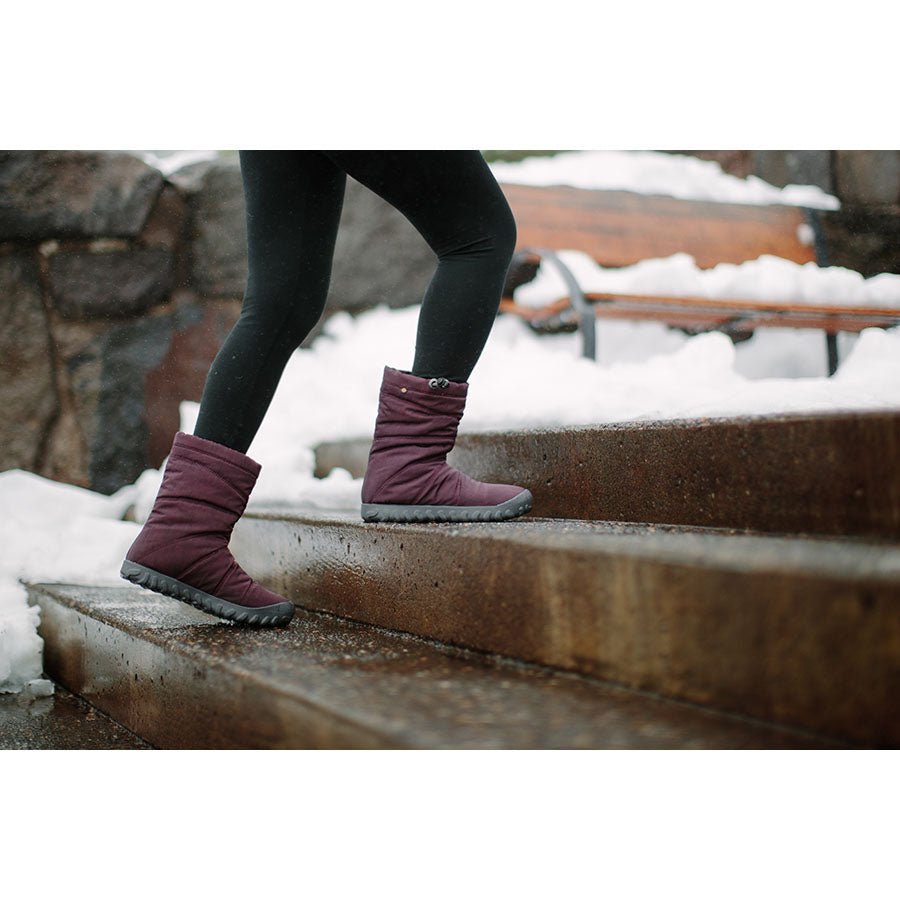 Puffy Mid Wine Insulated Boots 29 | Wellies Online