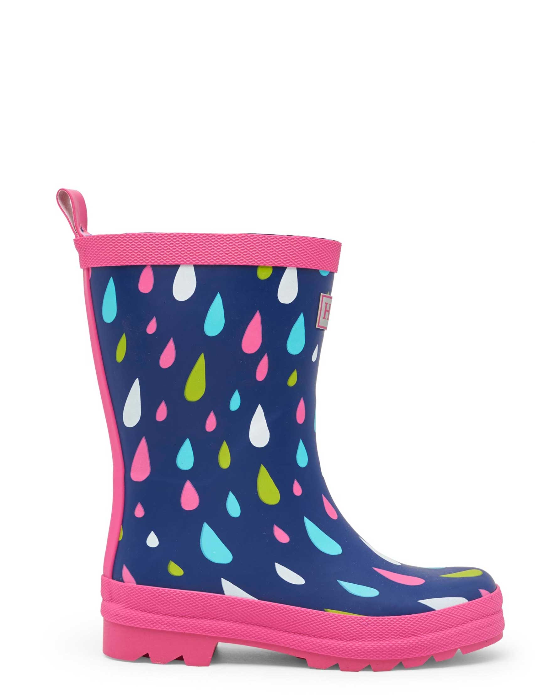 Rain Drops Matte Gumboots