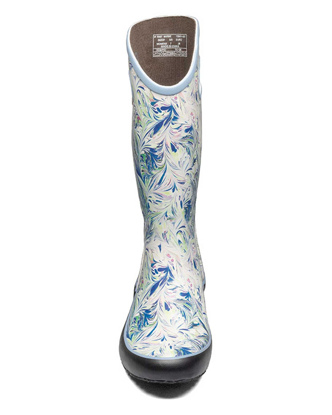 Rainboot Marble Blue Gumboots 5 | Wellies Online