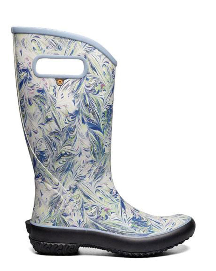 Rainboot Marble Blue Gumboots 1 | Wellies Online