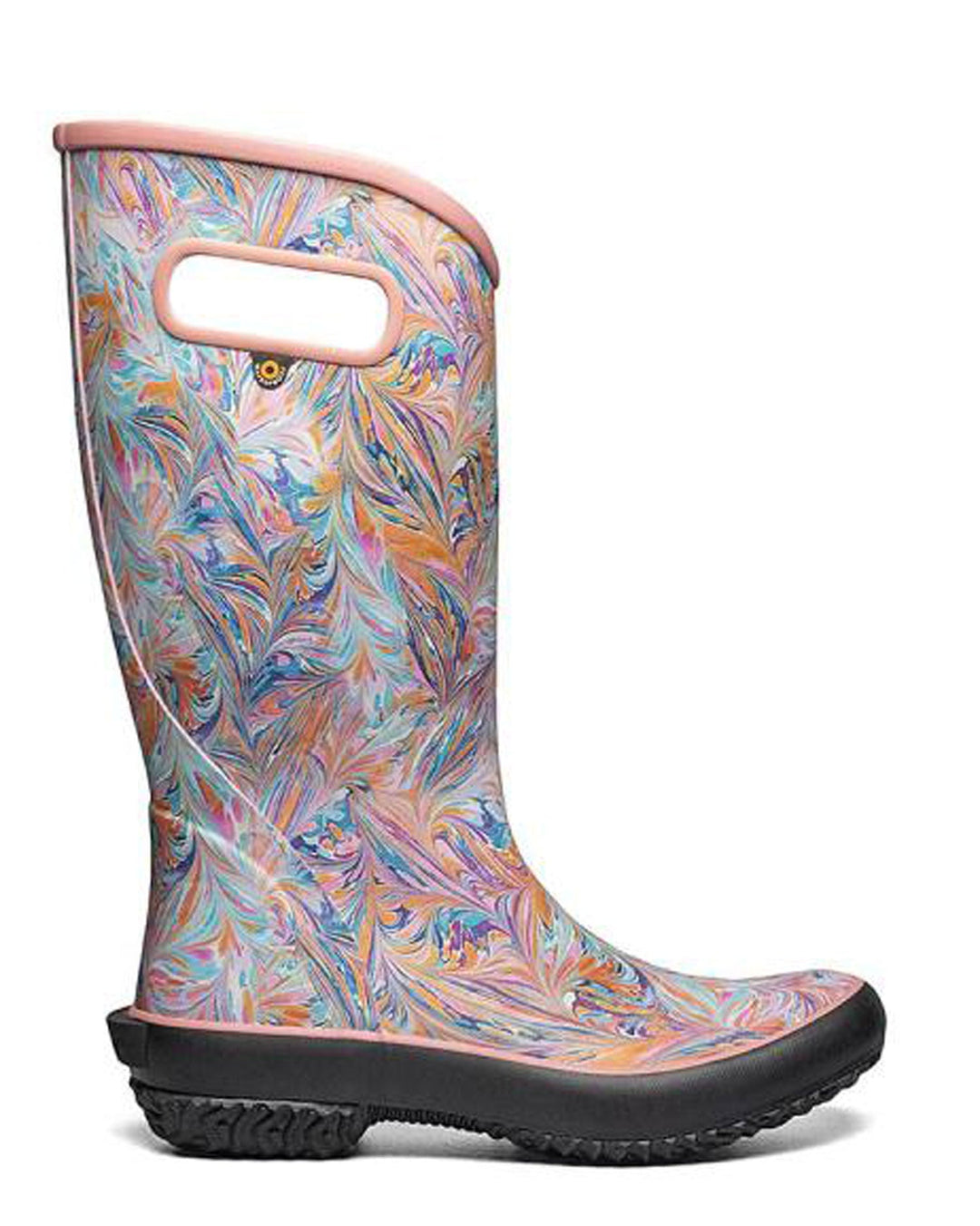 Rainboot Marble Coral Gumboots 1 | Wellies Online