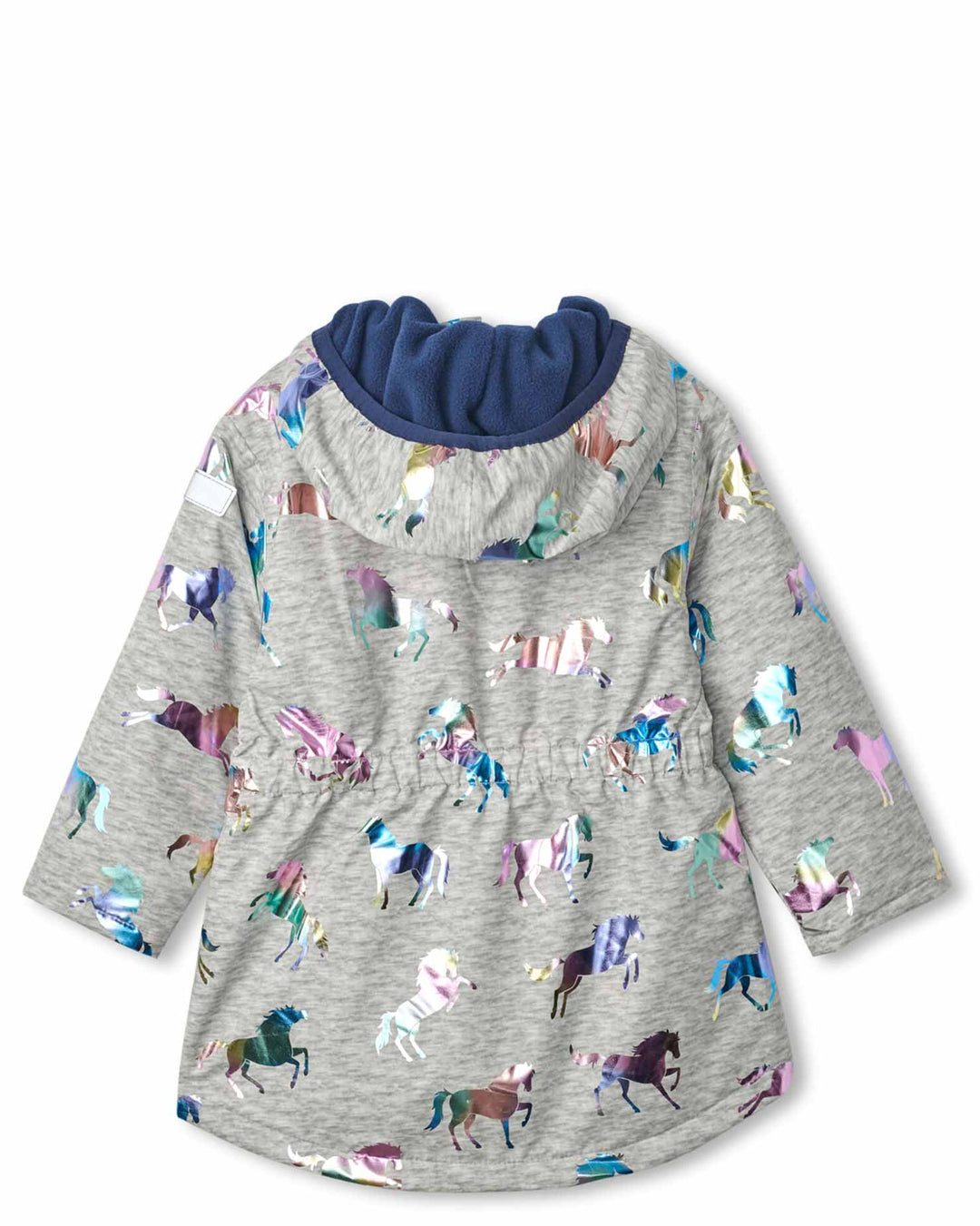 Rainbow Horses Microfleece Lined Jacket 3 | Wellies Online