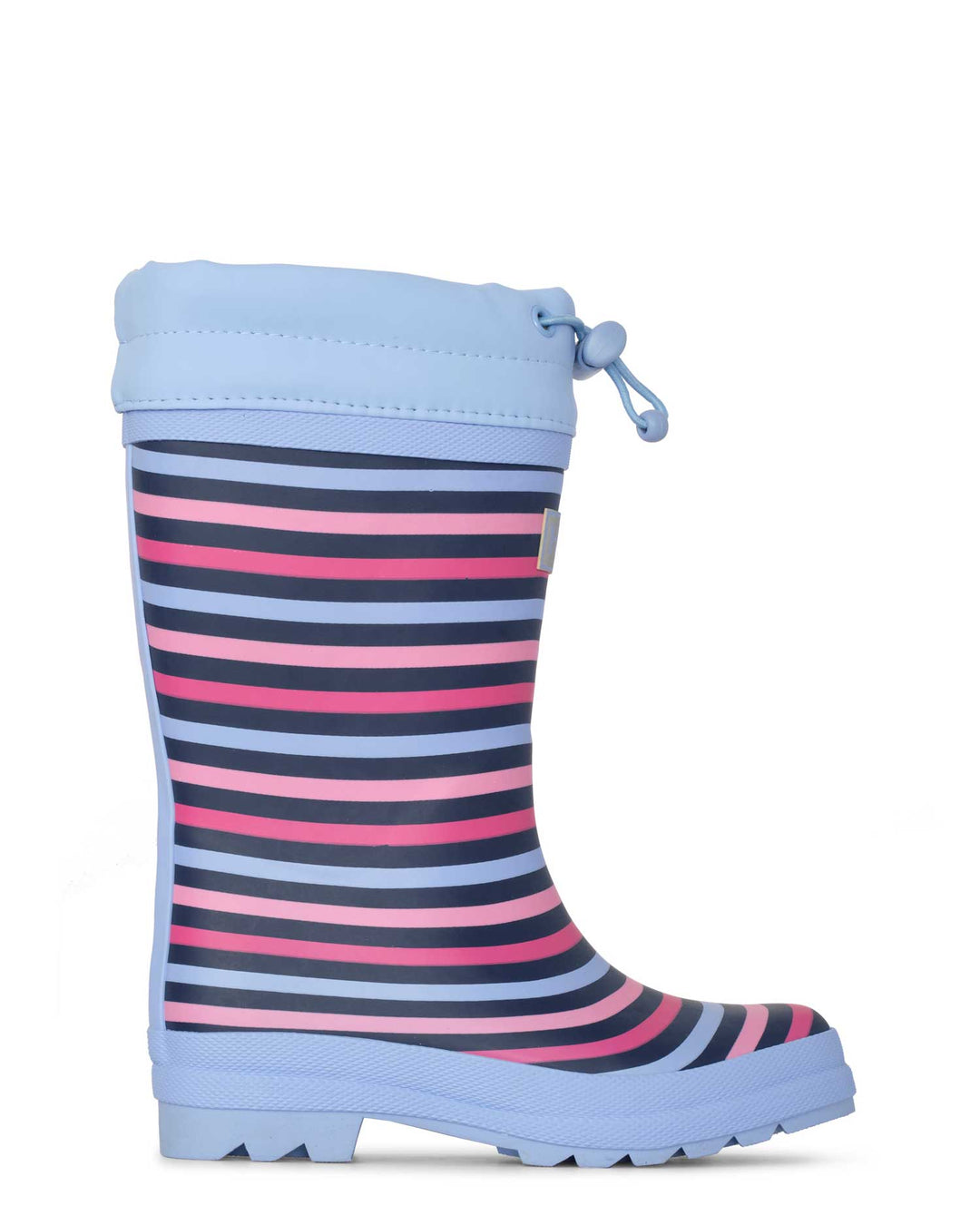 Rainbow Stripe Sherpa Lined Gumboots 1 | Wellies Online
