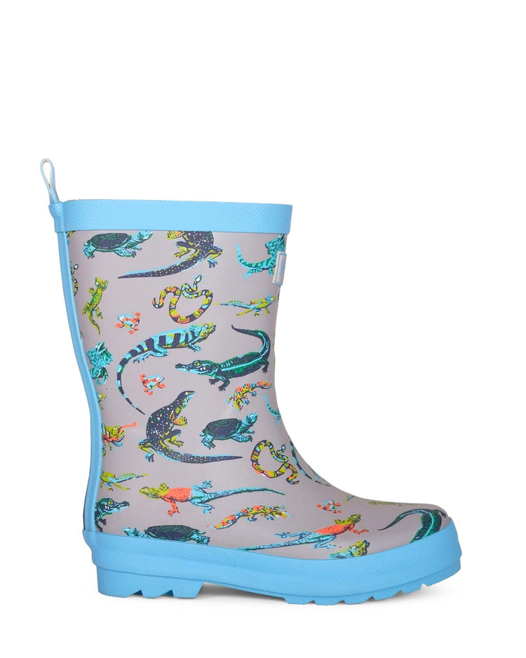 Rambunctious Reptiles Matte Gumboots 1 | Wellies Online