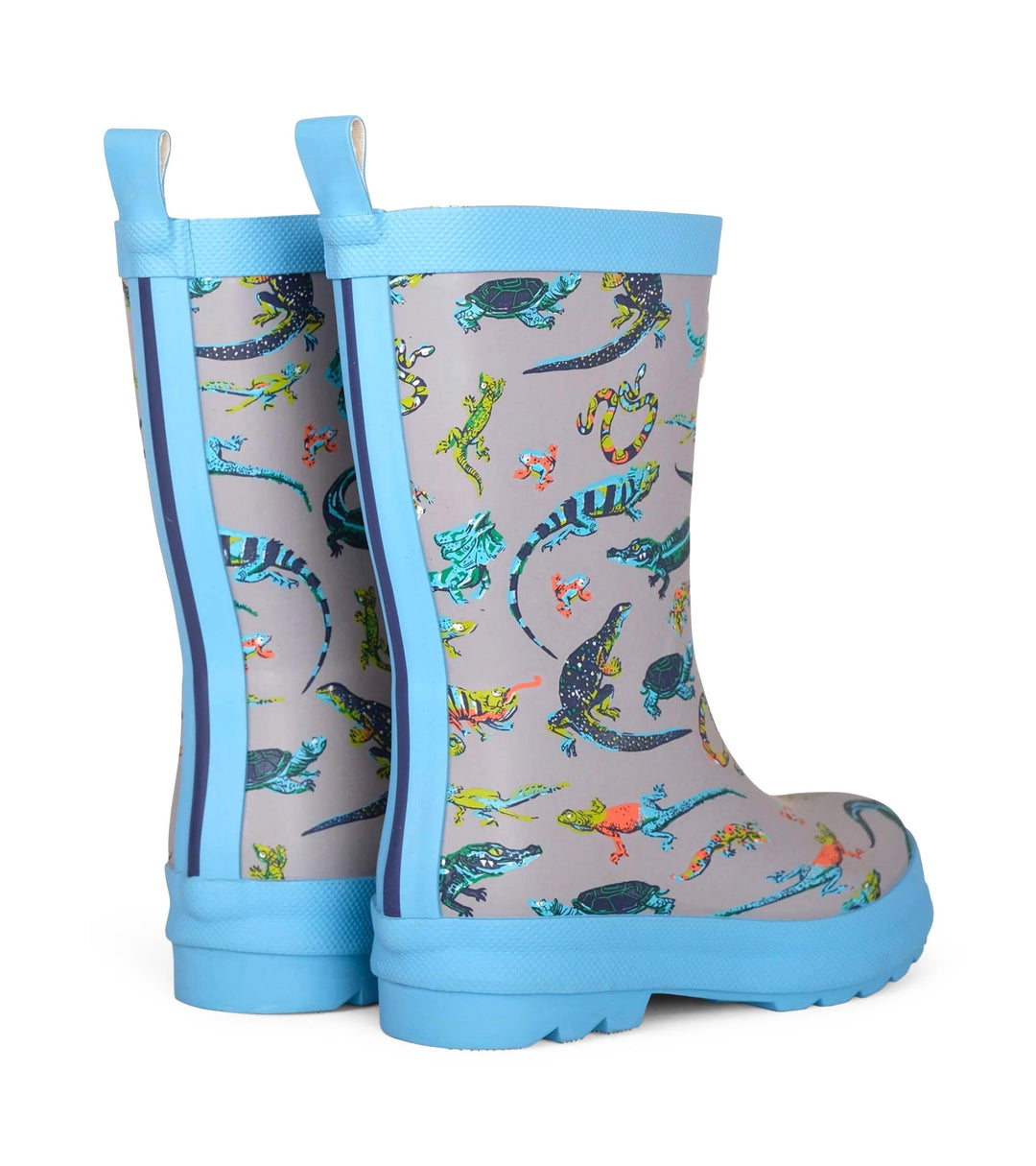 Rambunctious Reptiles Matte Gumboots 3 | Wellies Online