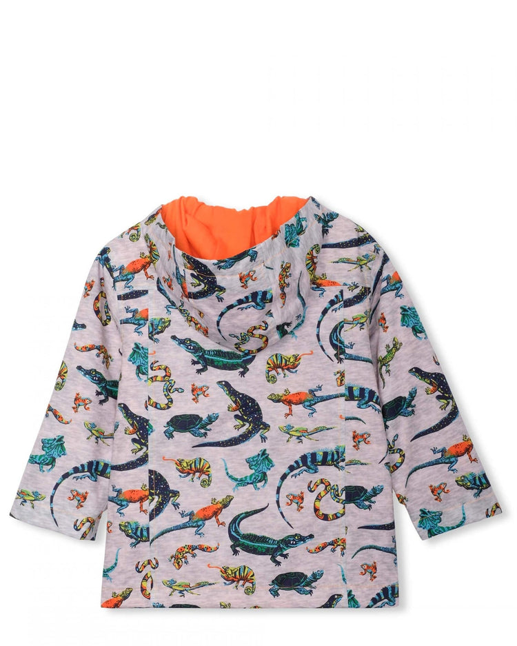 Rambunctious Reptiles Microfiber Rain Jacket 3 | Wellies Online