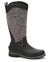 Reign Supreme Black & Grey Gumboots