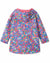 Retro Floral Microfiber Rain Jacket