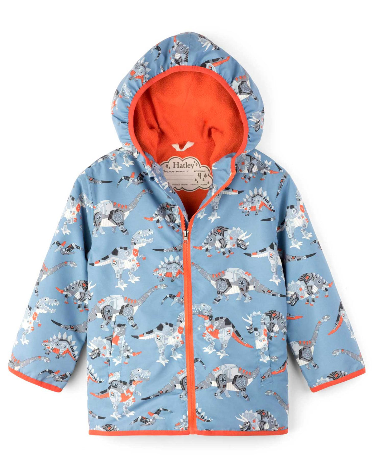 Robotic Dinos Microfibre Rain Jacket