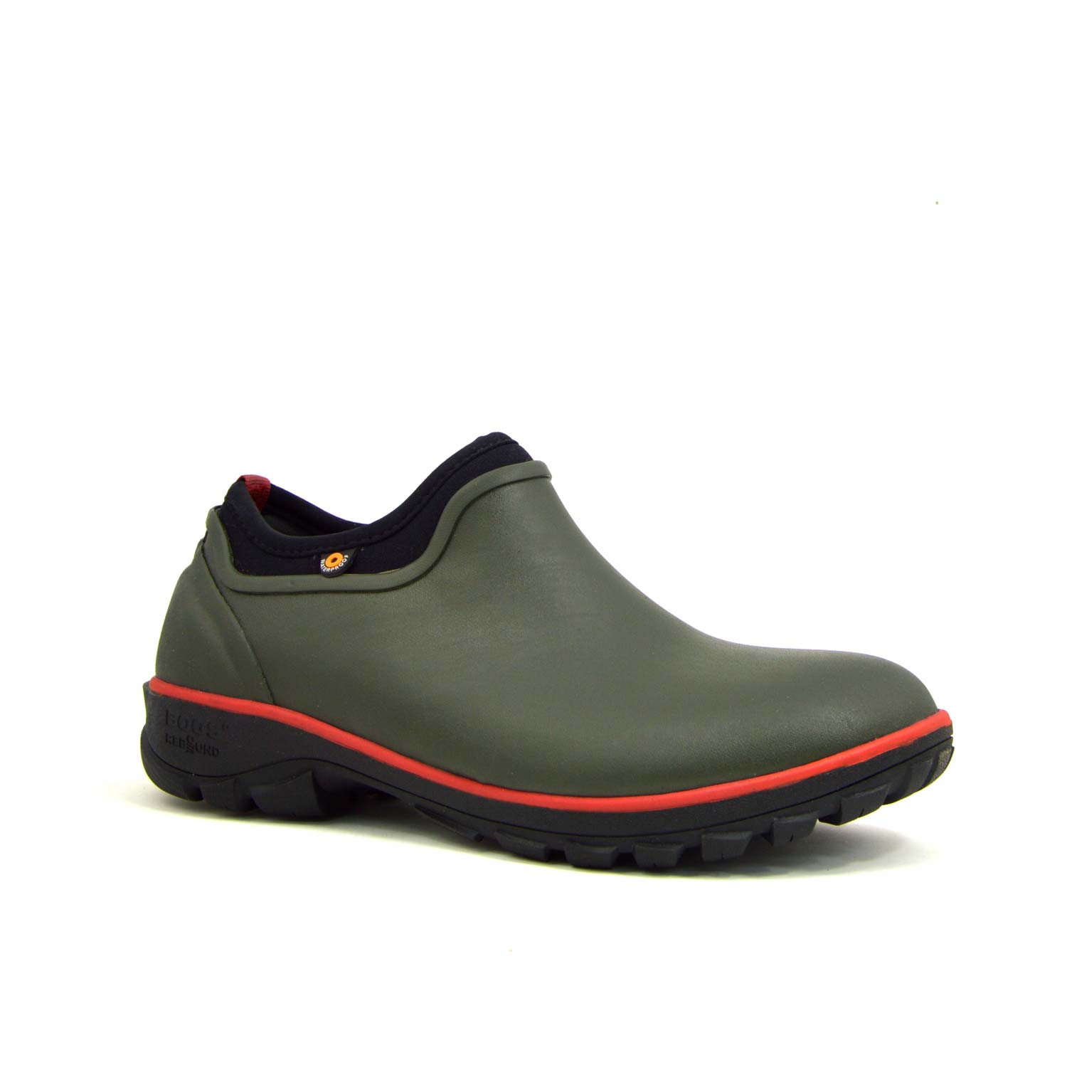 Sauvie Mens Slip - On Shoes Dark Green 4 | Wellies Online