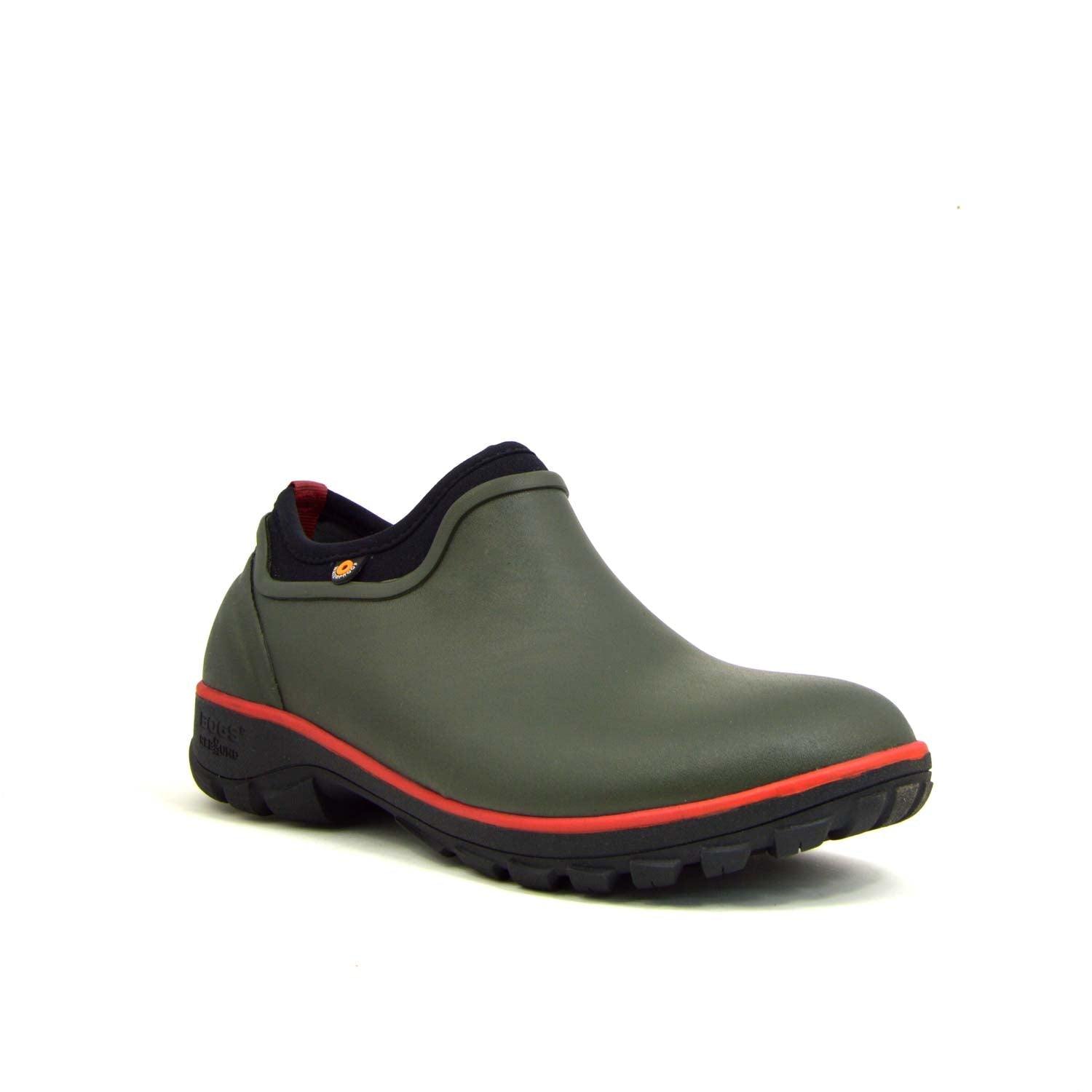 Sauvie Mens Slip - On Shoes Dark Green 5 | Wellies Online