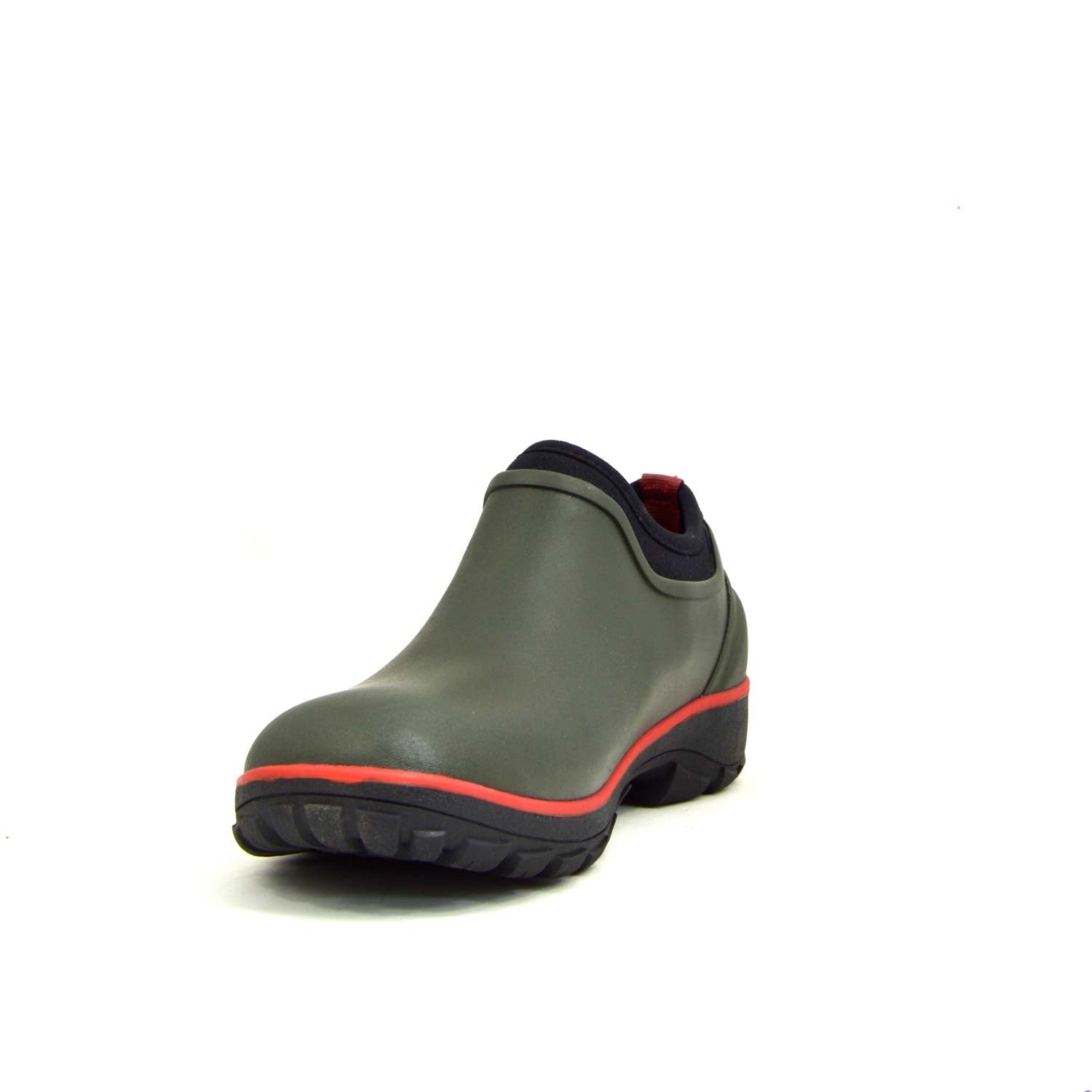 Sauvie Mens Slip - On Shoes Dark Green 10 | Wellies Online