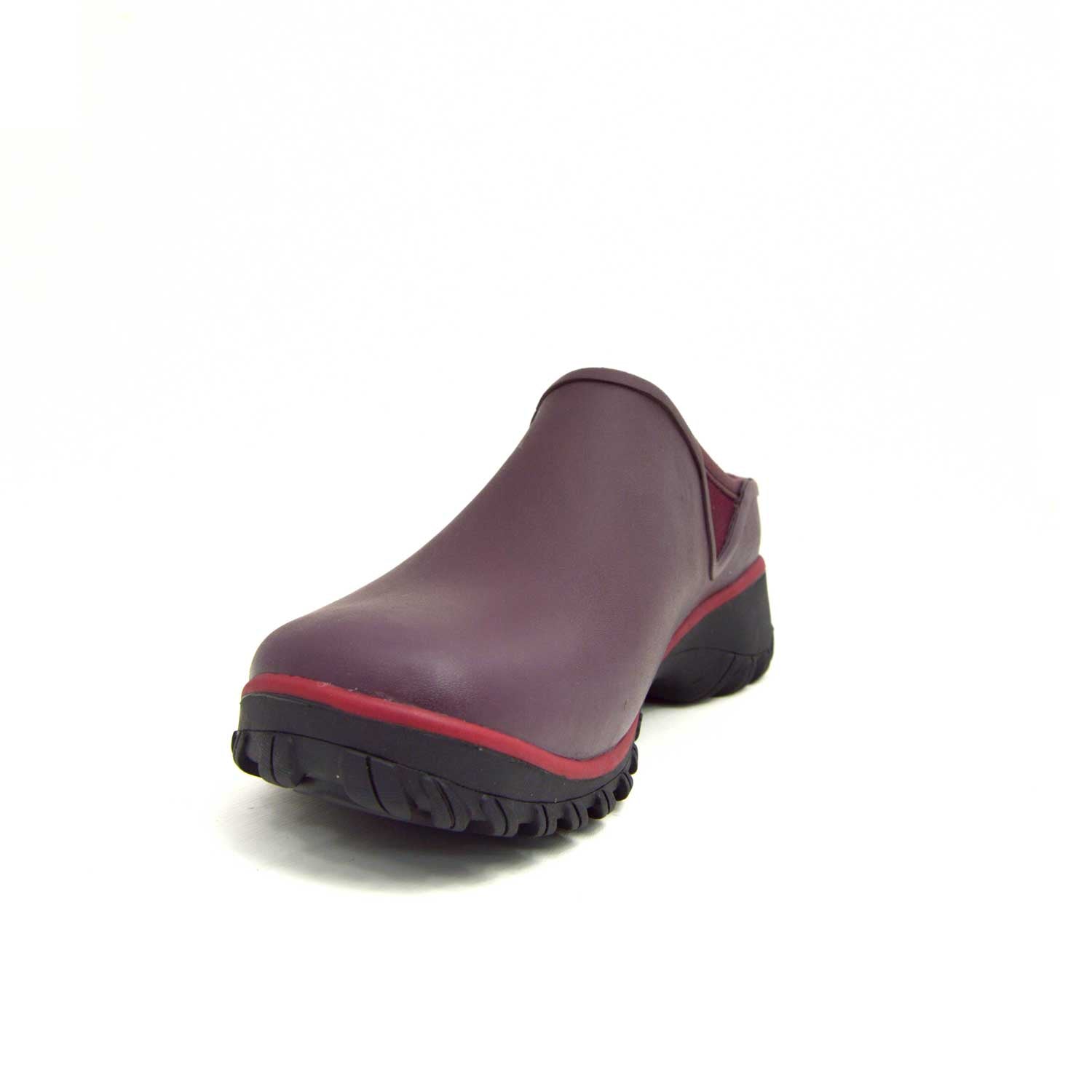Sauvie Womens Clogs Wine 10 | Wellies Online