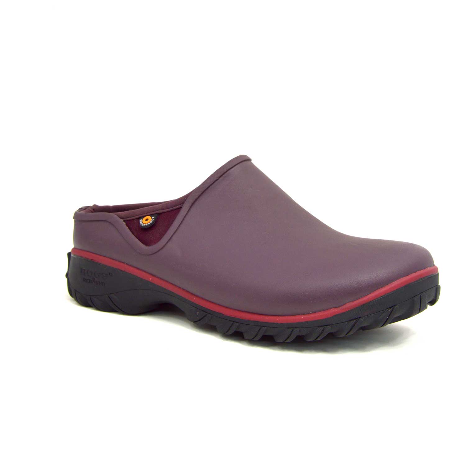 Sauvie Womens Clogs Wine 4 | Wellies Online