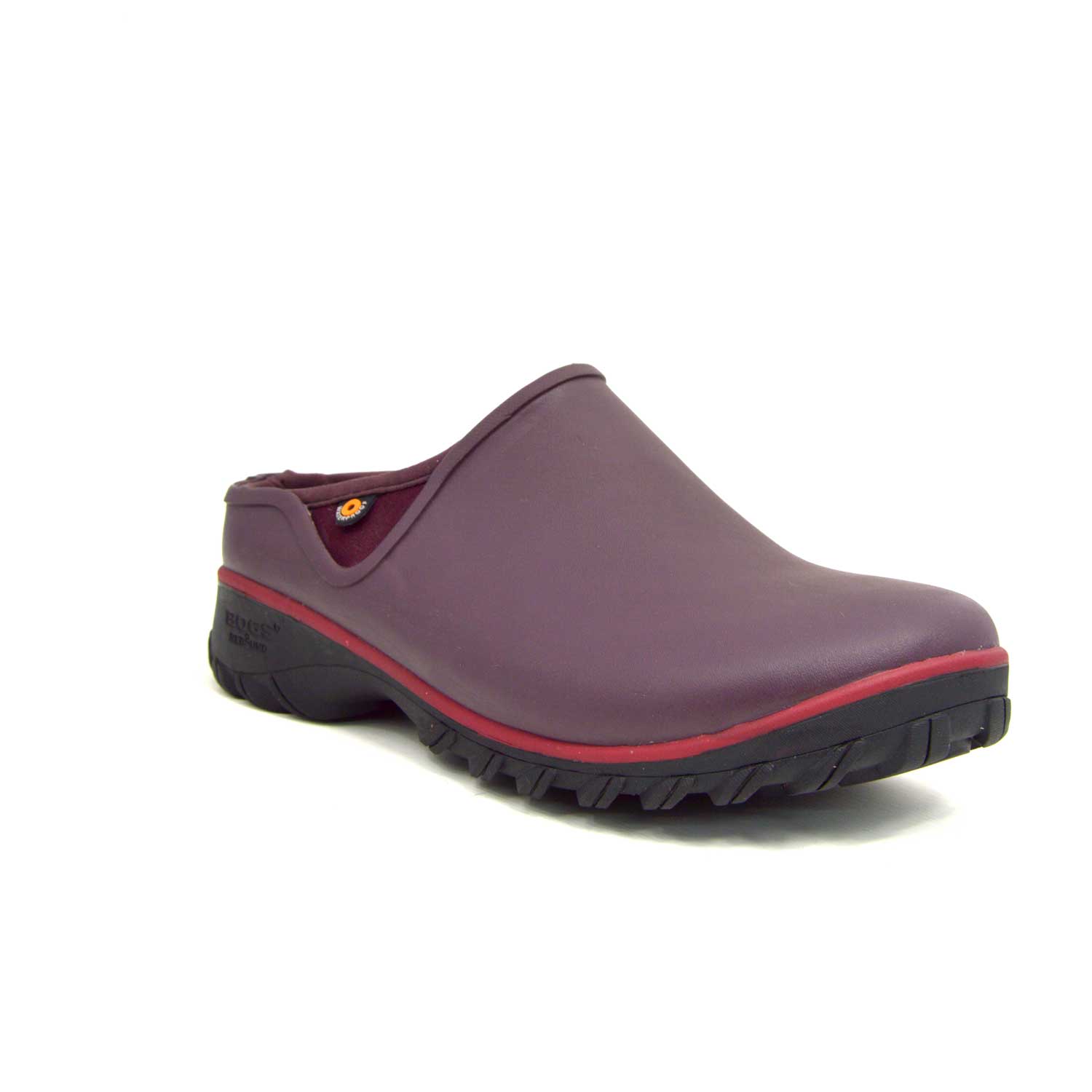 Sauvie Womens Clogs Wine 5 | Wellies Online