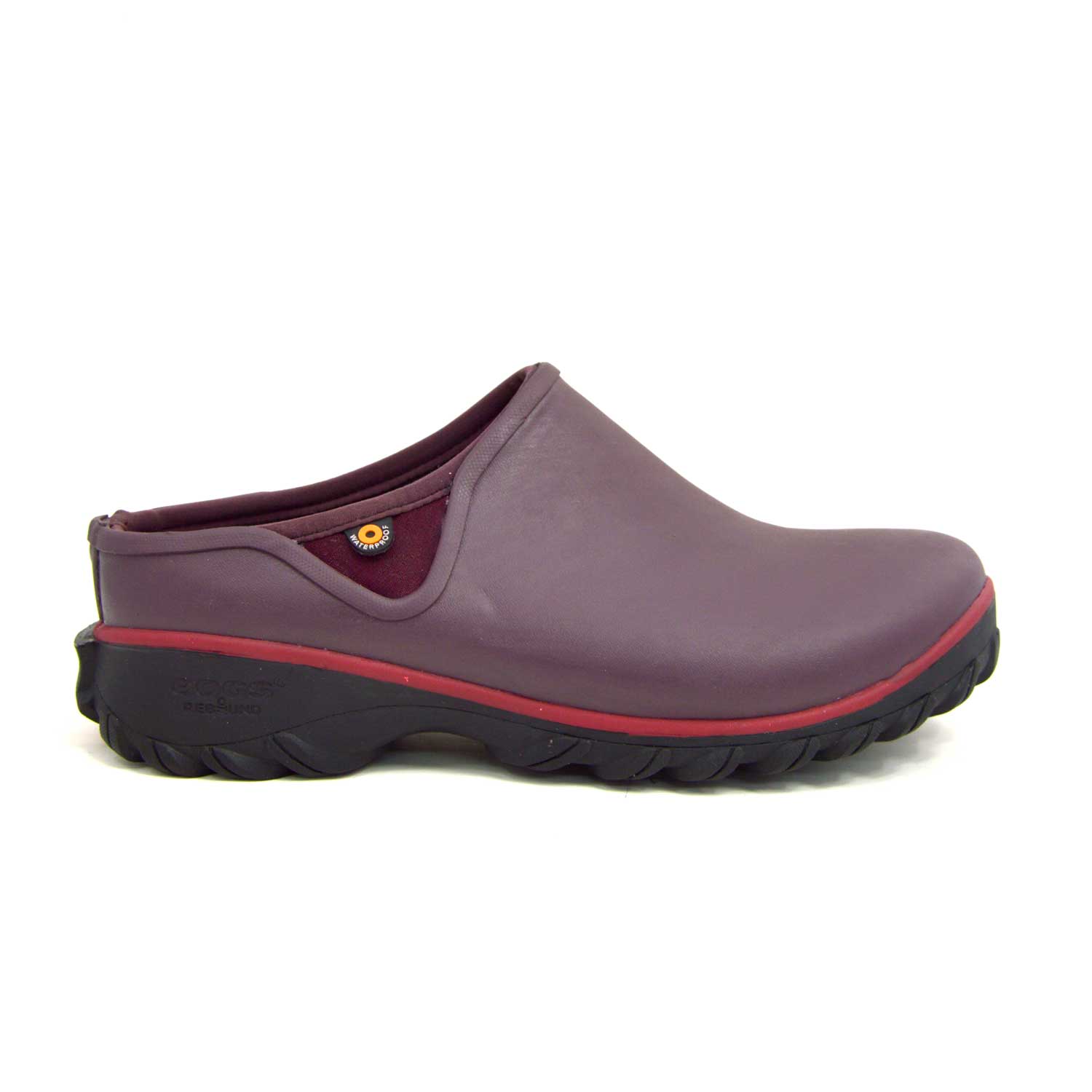 Sauvie Womens Clogs Wine 2 | Wellies Online