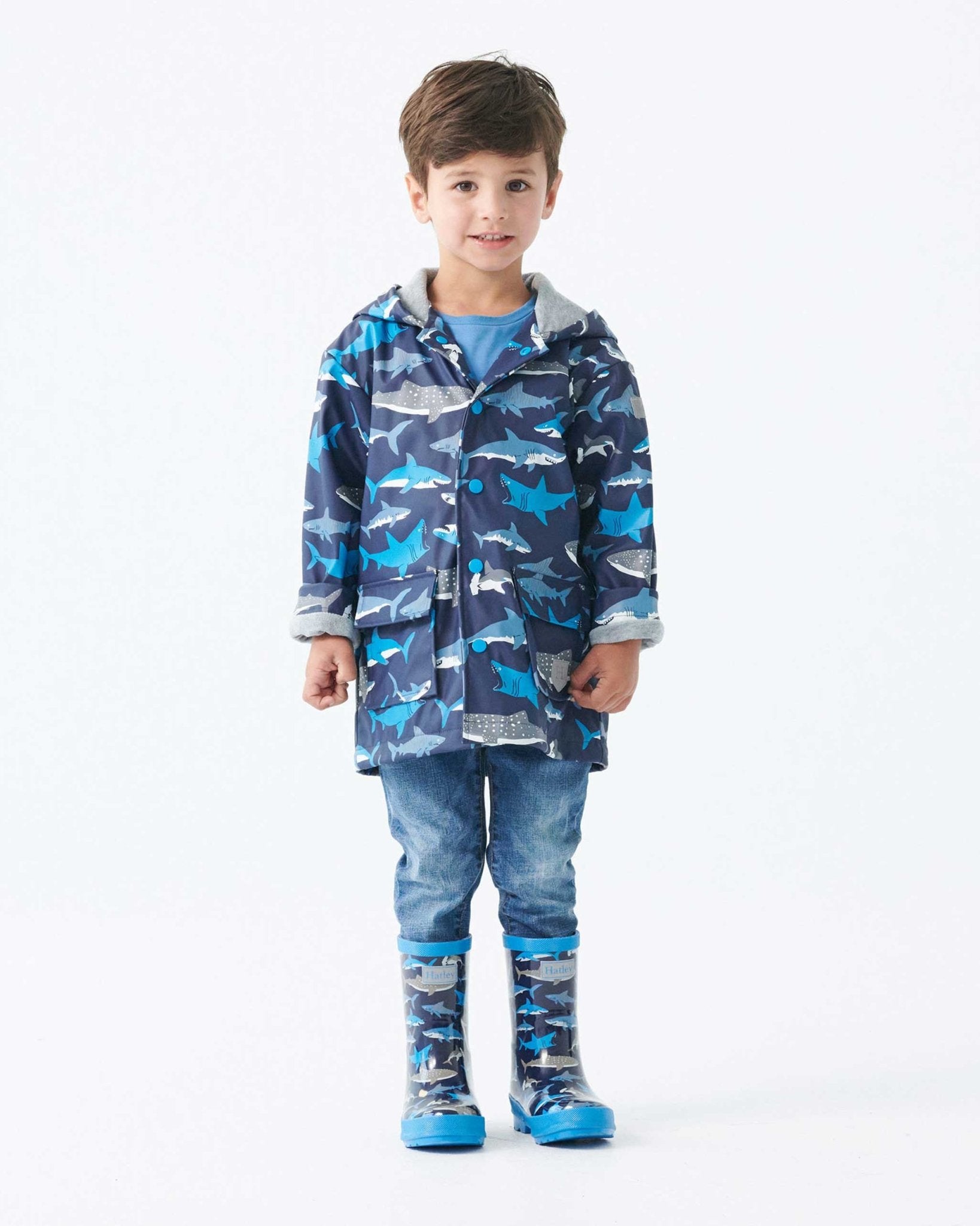 Shark School Raincoat 4 | Wellies Online