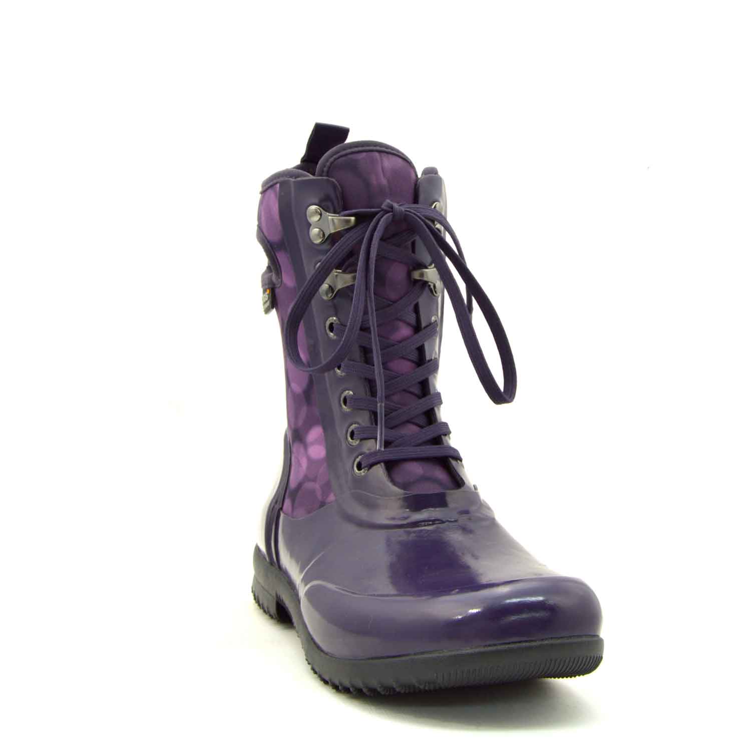 Sidney Rain Magenta Lace Up Gumboots 7 | Wellies Online