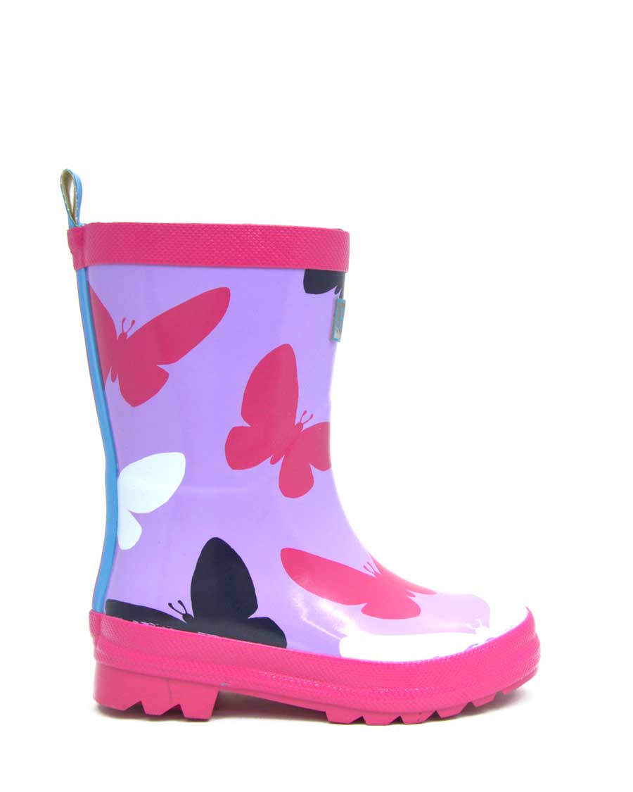 Silhouette Butterflies Gumboots 1 | Wellies Online