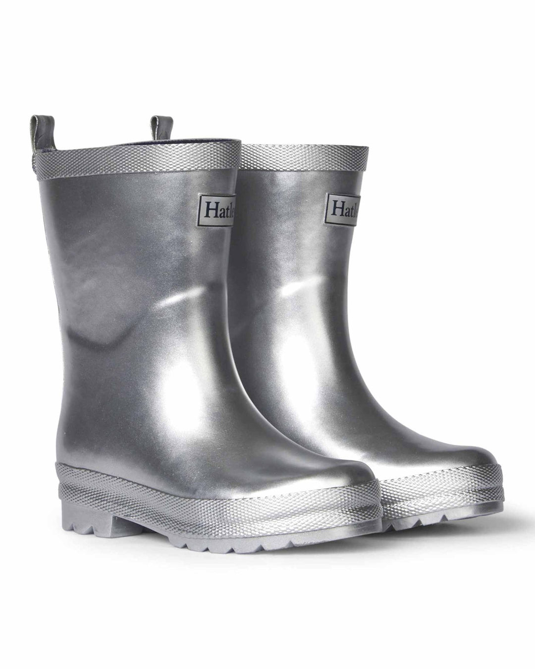Silver Shimmer Gumboots 2 | Wellies Online