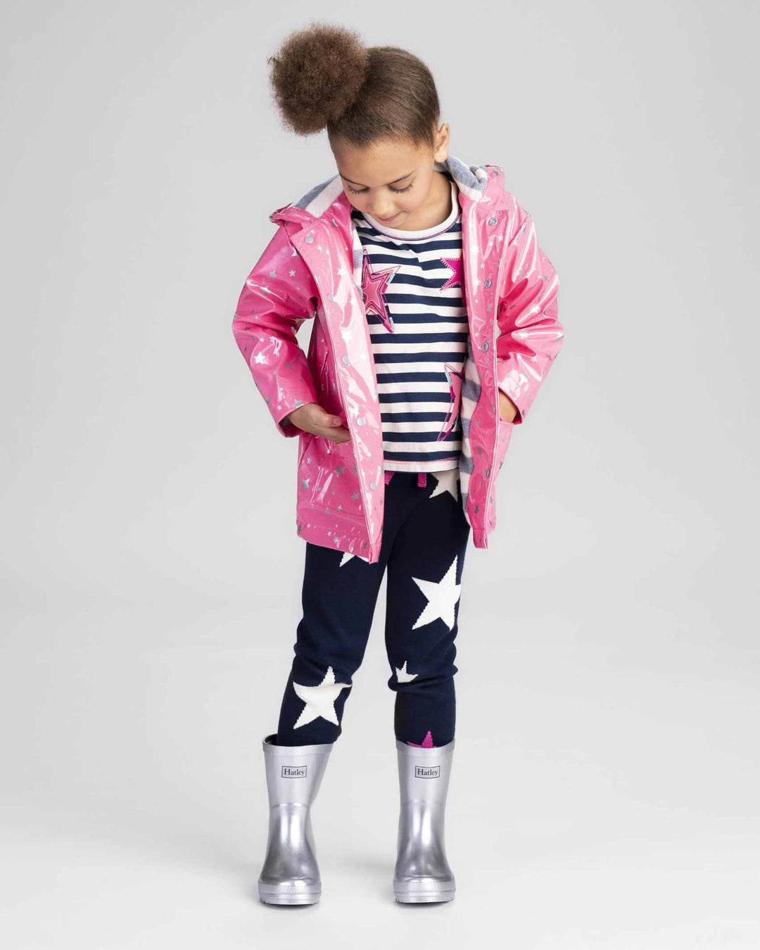 Silver Shimmer Gumboots 4 | Wellies Online