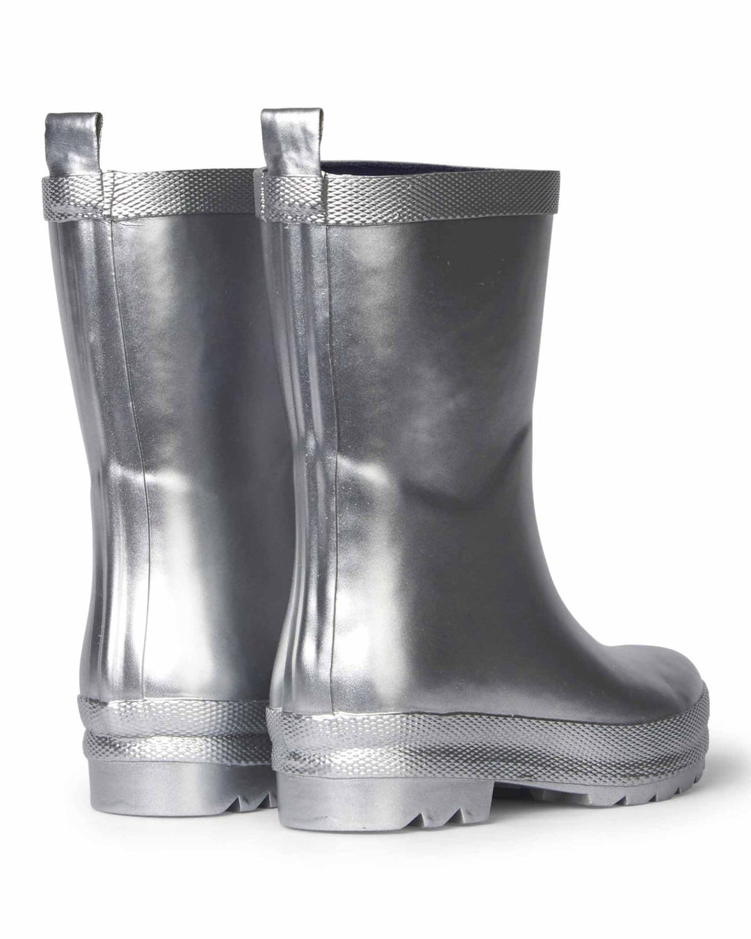 Silver Shimmer Gumboots 3 | Wellies Online