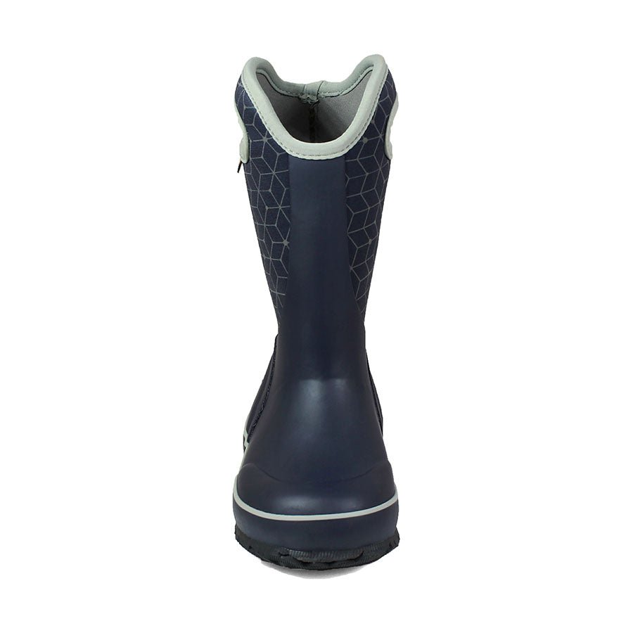 Slushie Navy Web Geo Gumboots 5 | Wellies Online