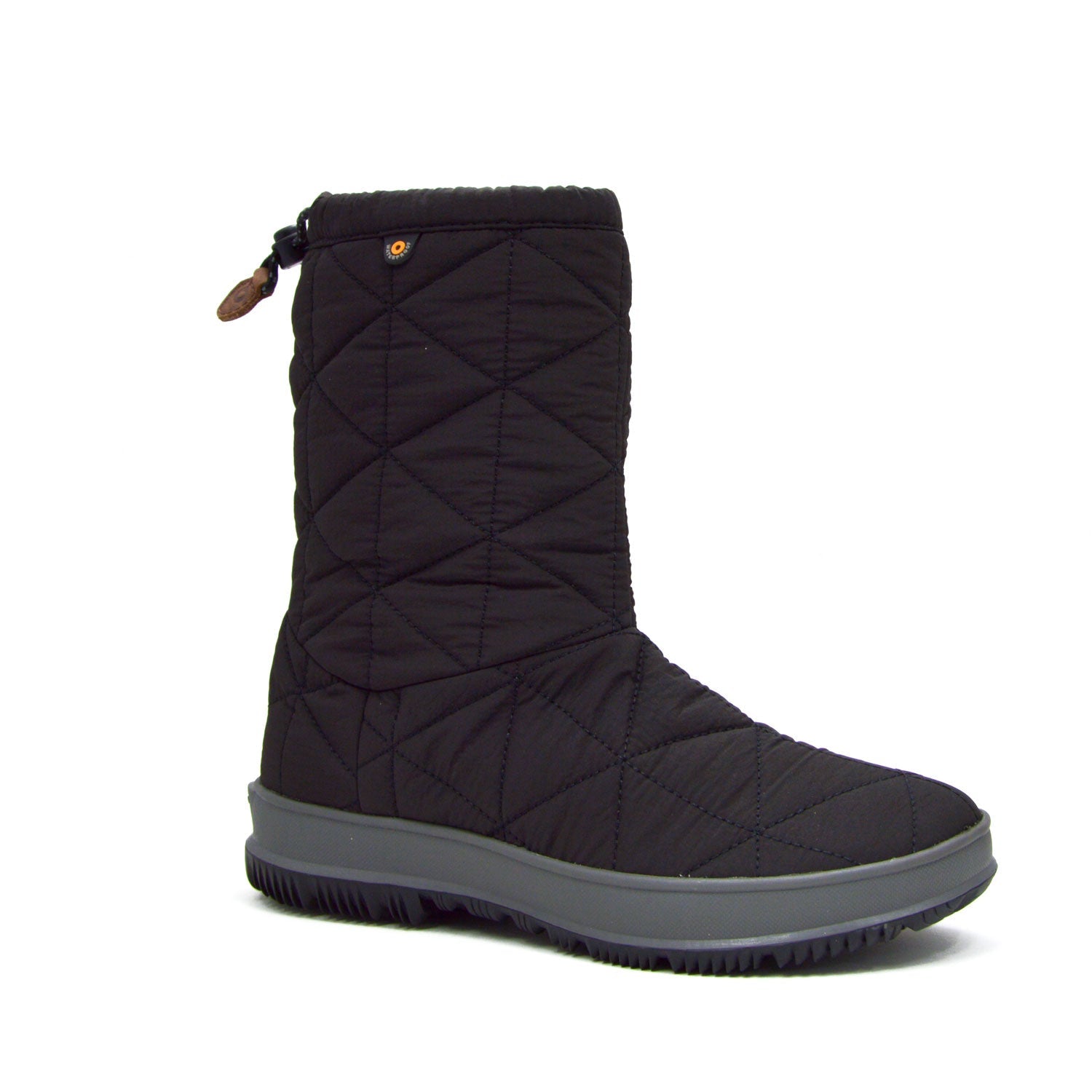Snowday Mid Winter Boots Black 4 | Wellies Online