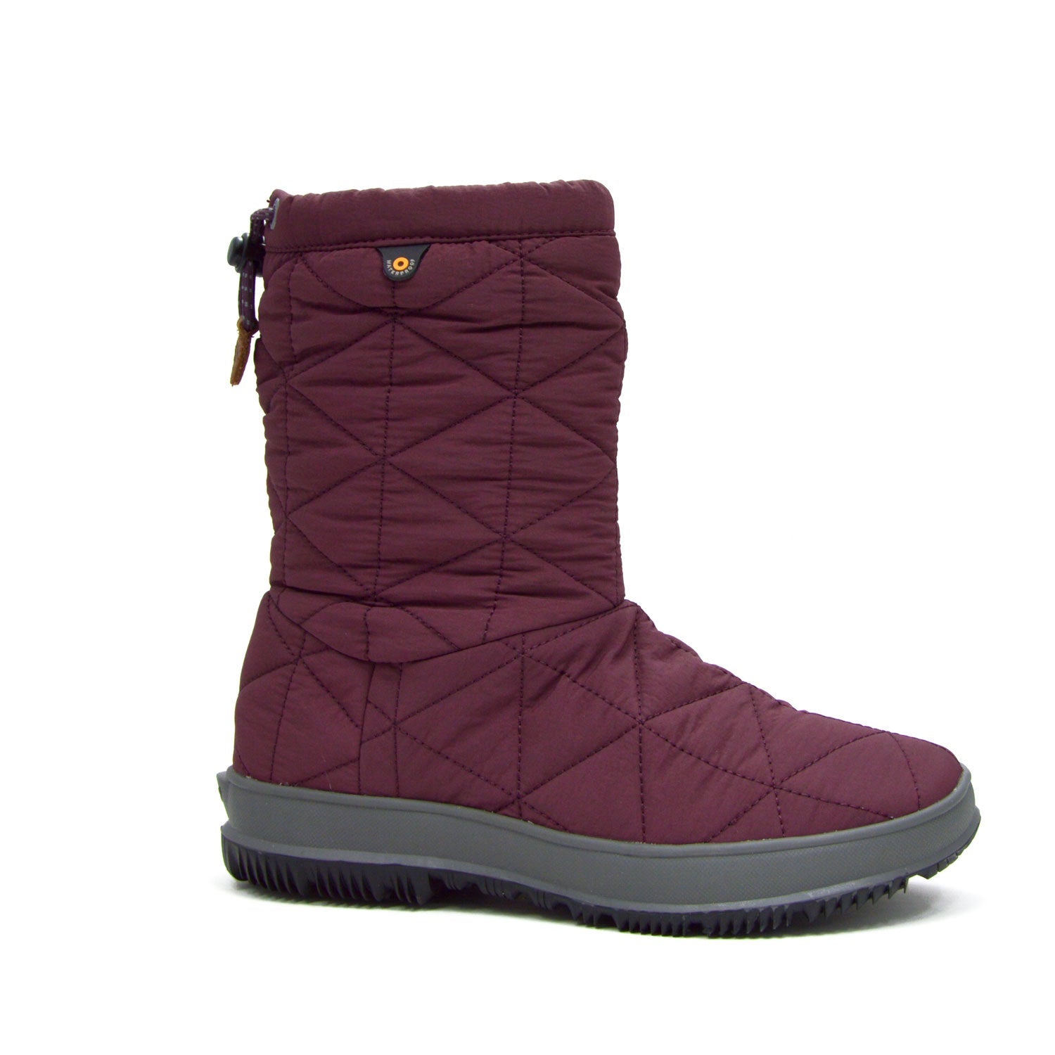 Snowday Mid Winter Boots Wine 3 | Wellies Online