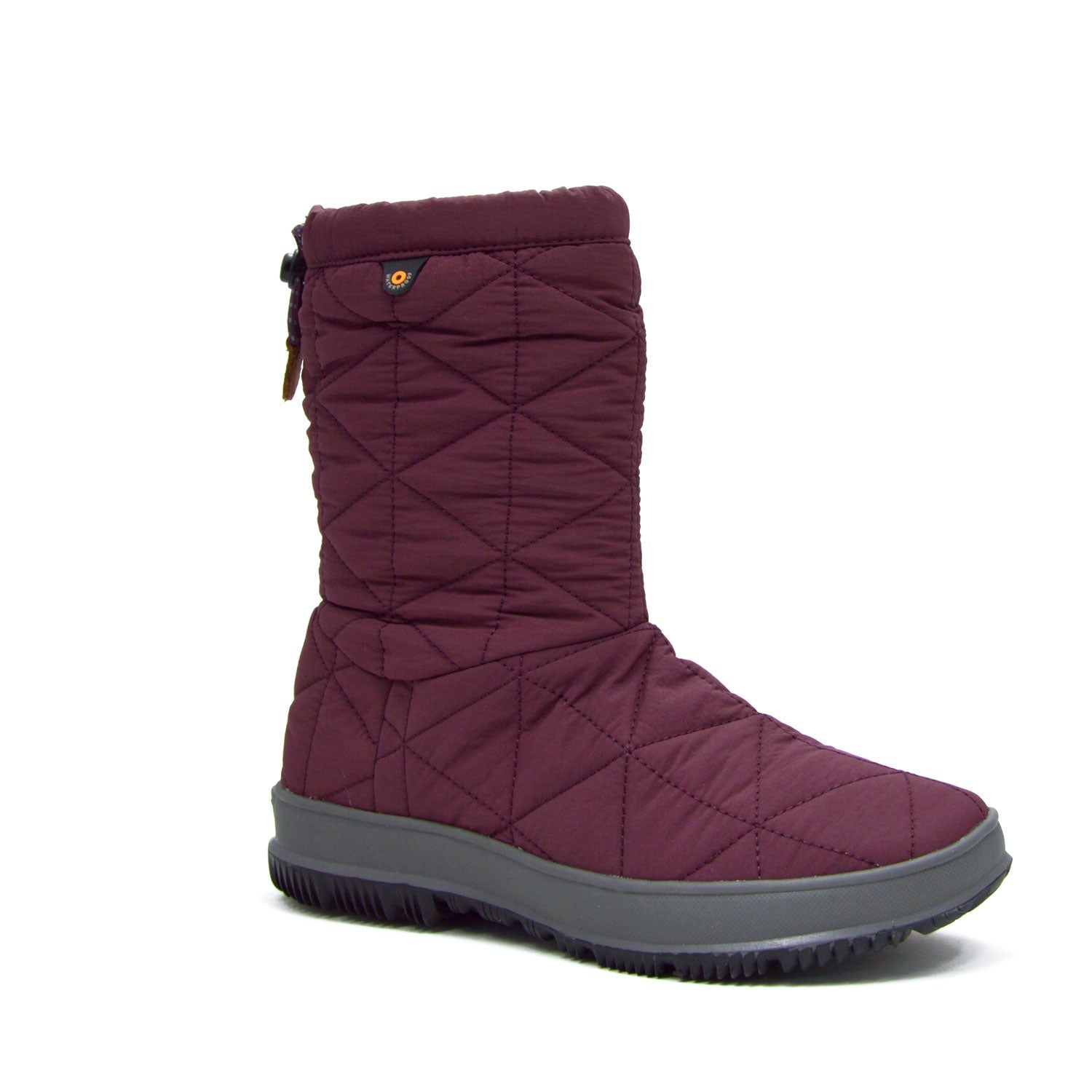 Snowday Mid Winter Boots Wine 4 | Wellies Online