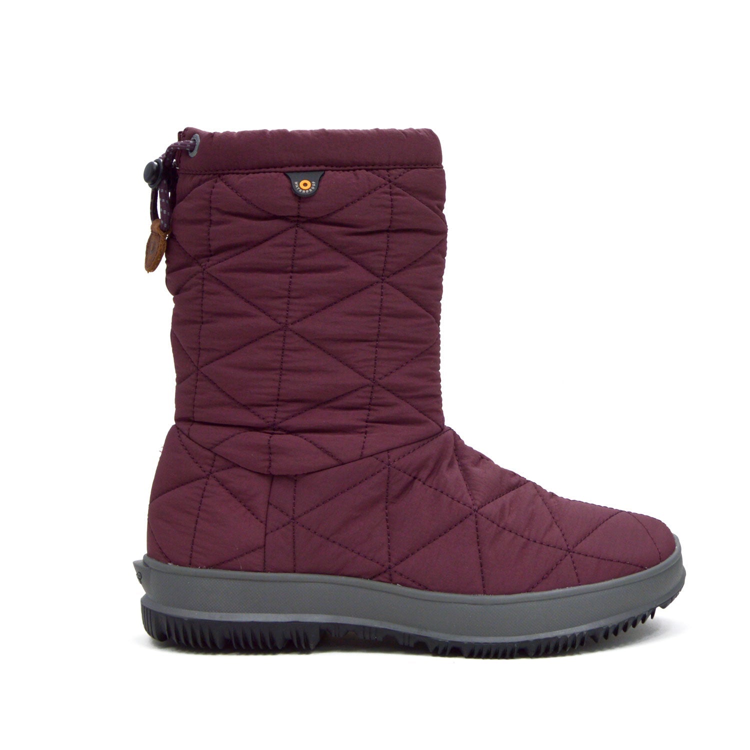 Snowday Mid Winter Boots Wine 2 | Wellies Online