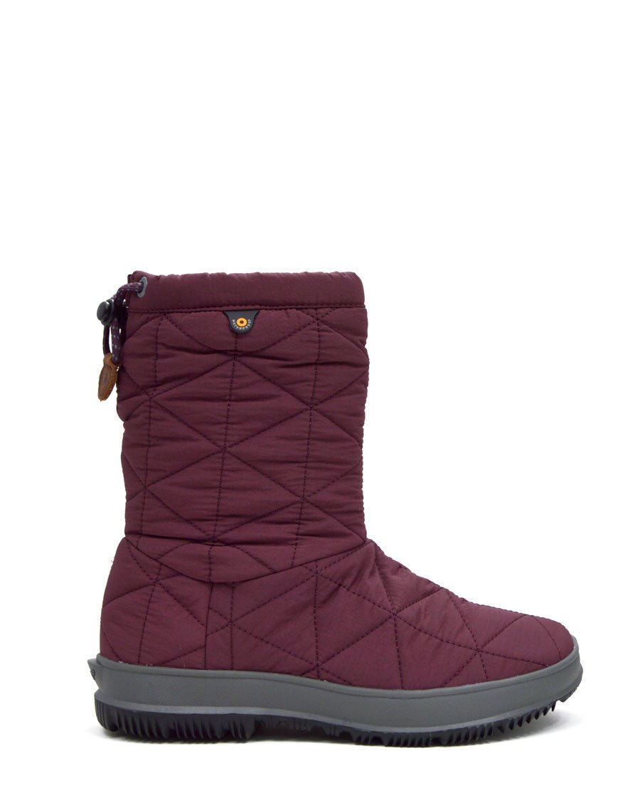 Snowday Mid Winter Boots Wine 1 | Wellies Online