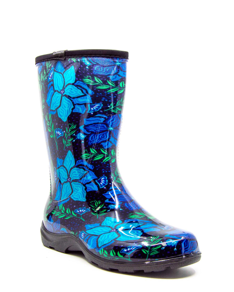 Splash Boots Spring Surprise Blue 2 | Wellies Online