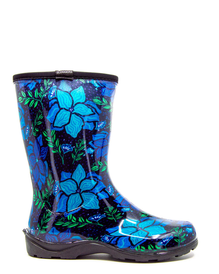 Splash Boots Spring Surprise Blue 1 | Wellies Online