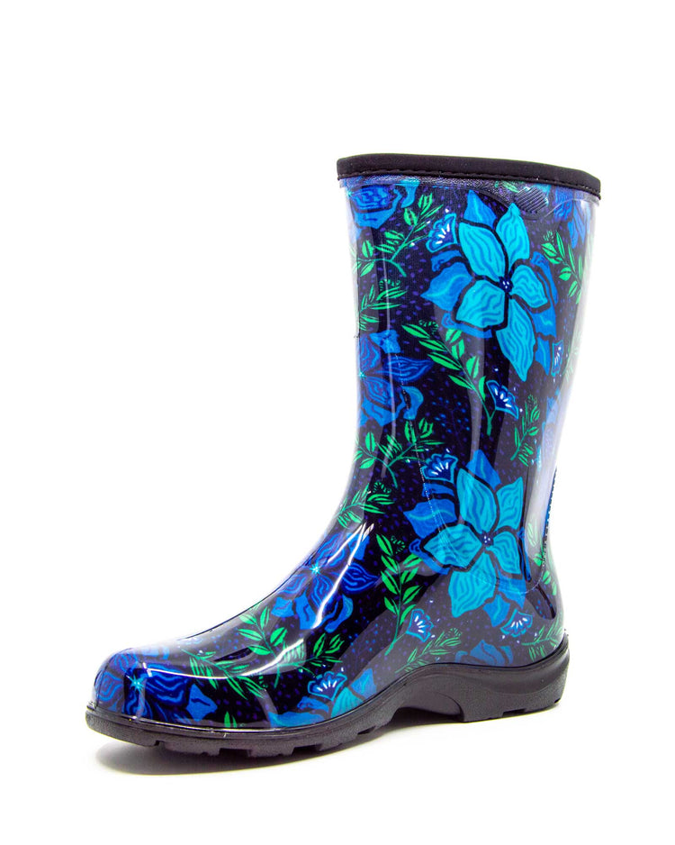 Splash Boots Spring Surprise Blue 3 | Wellies Online