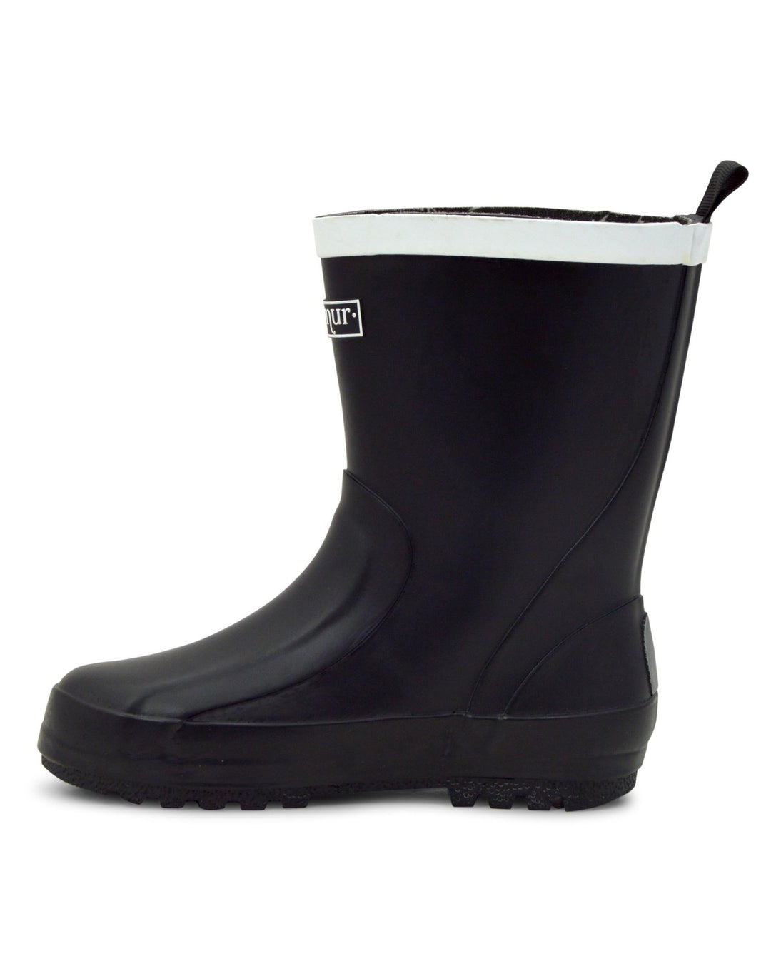 Splasher Black Kids Gumboots 4 | Wellies Online