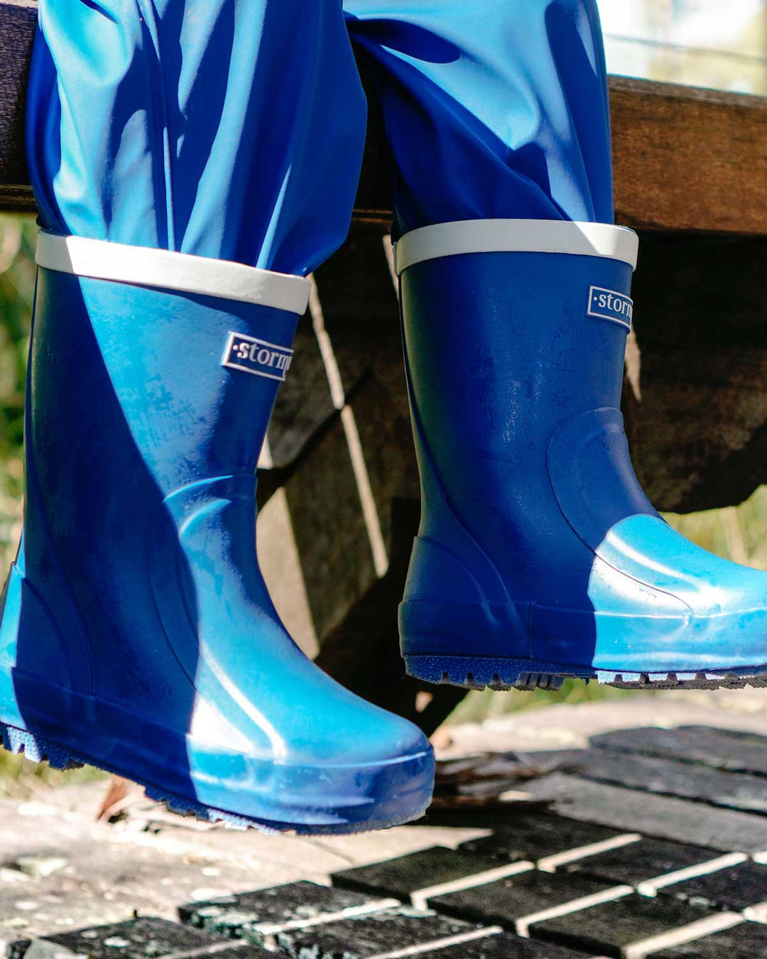 Splasher Blue Kids Gumboots 3 | Wellies Online