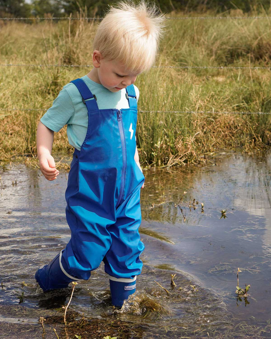 Splasher Blue Waterproof Overalls 3 | Wellies Online