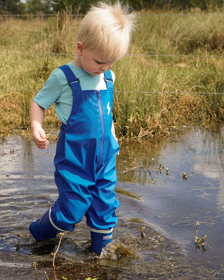 Splasher Blue Waterproof Overalls 3 | Wellies Online