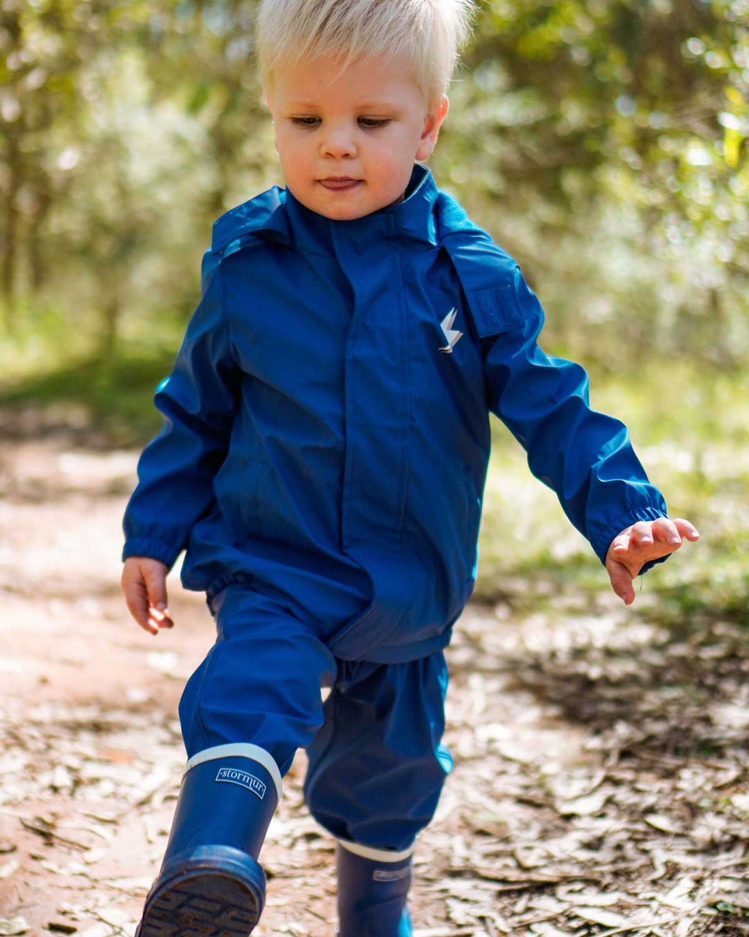 Splasher Blue Waterproof Raincoat 3 | Wellies Online