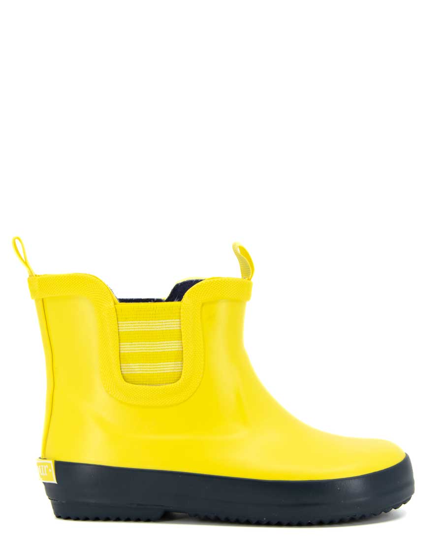 Splasher Kids Gumboots Yellow & Navy 1 | Wellies Online