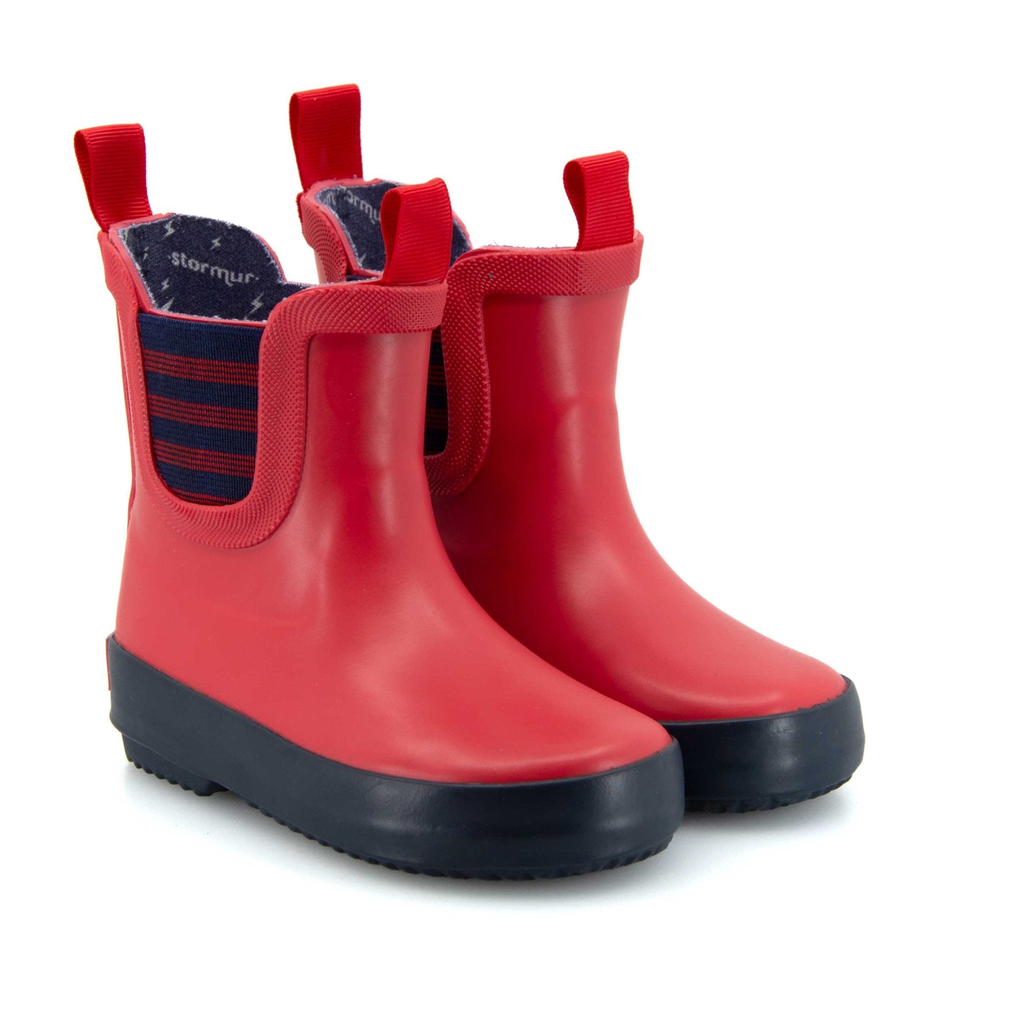 Splasher Toddler Gumboots Red & Navy 5 | Wellies Online