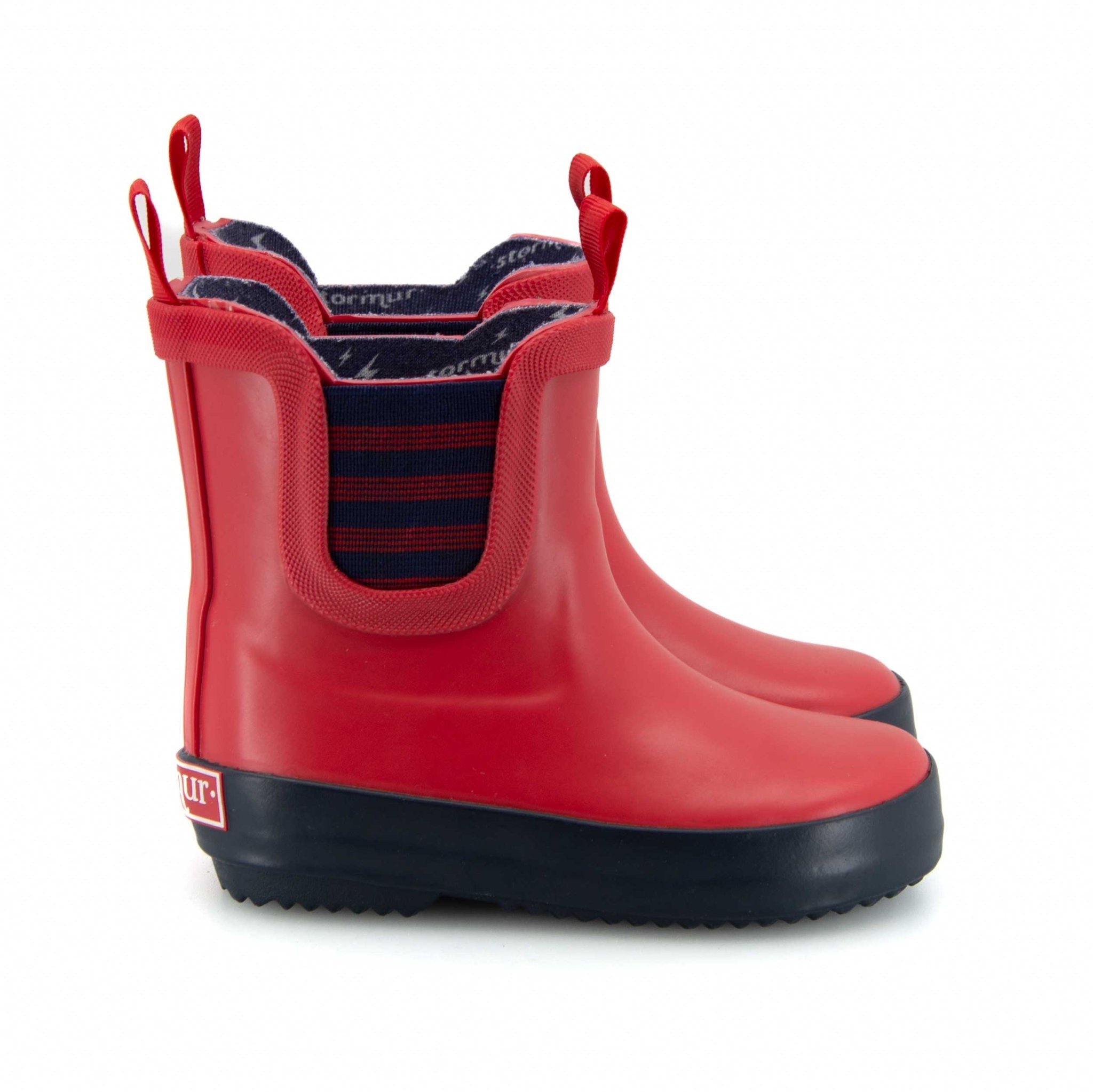 Splasher Toddler Gumboots Red & Navy 2 | Wellies Online