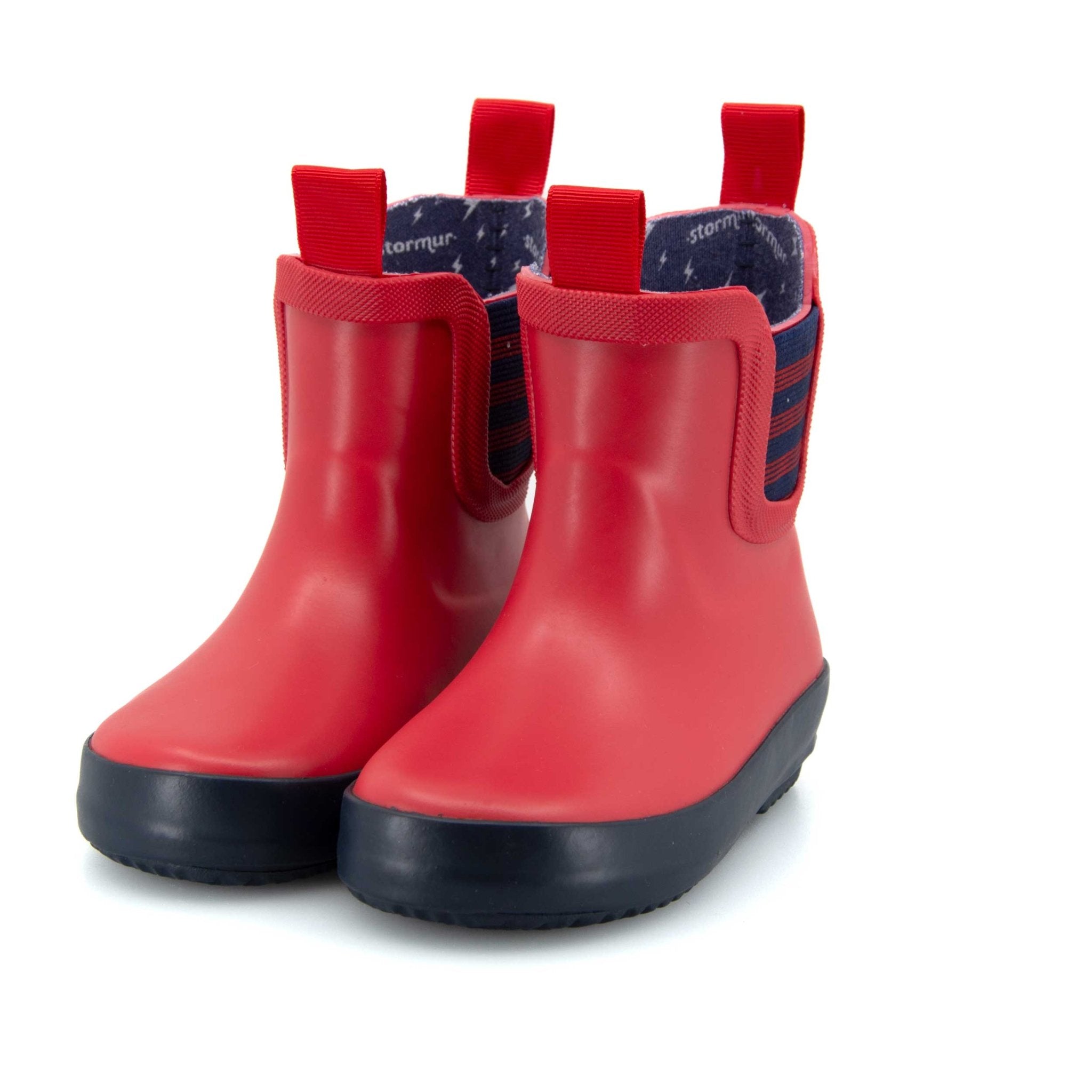 Splasher Toddler Gumboots Red & Navy 10 | Wellies Online