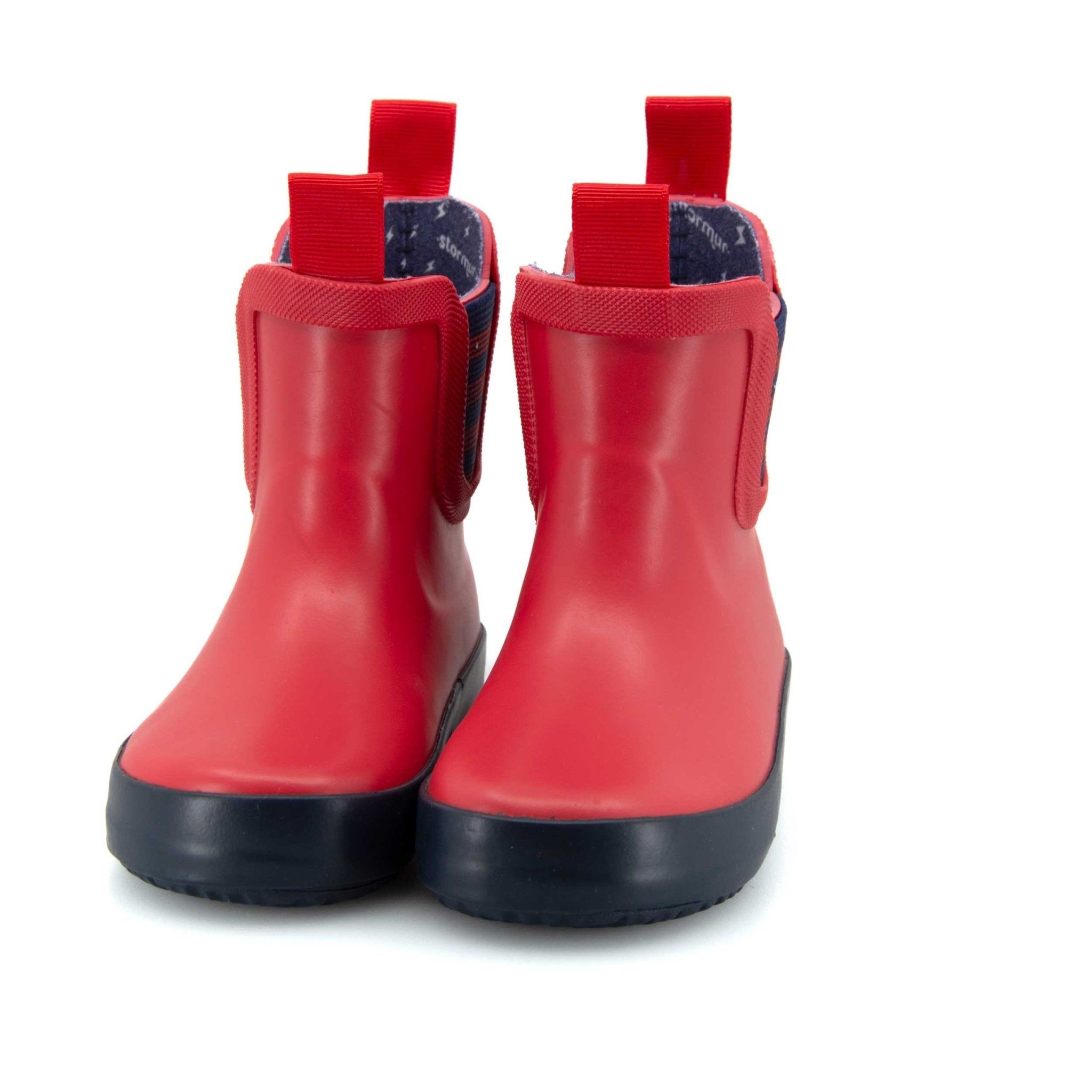 Splasher Toddler Gumboots Red & Navy 9 | Wellies Online