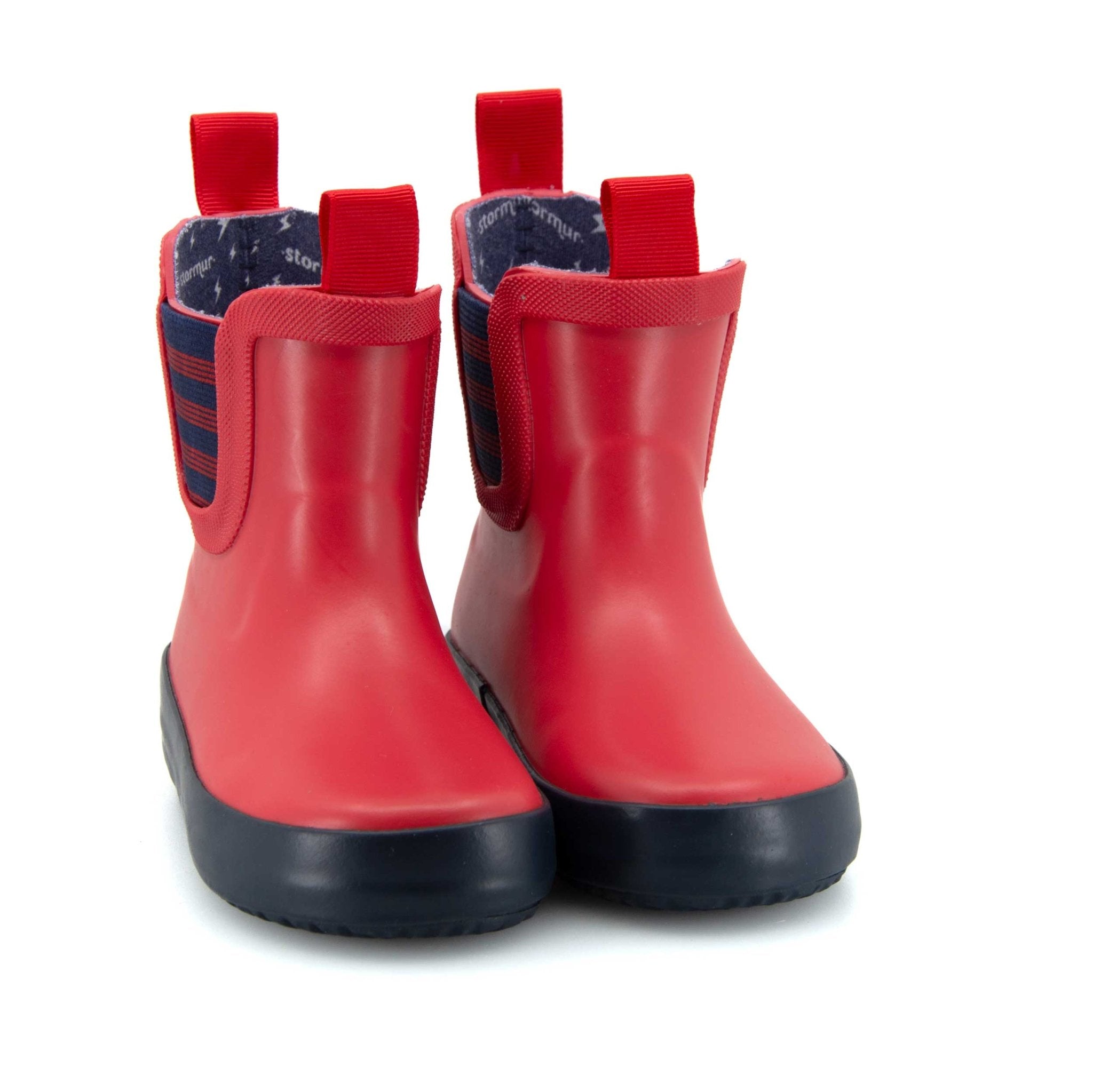 Splasher Toddler Gumboots Red & Navy 7 | Wellies Online
