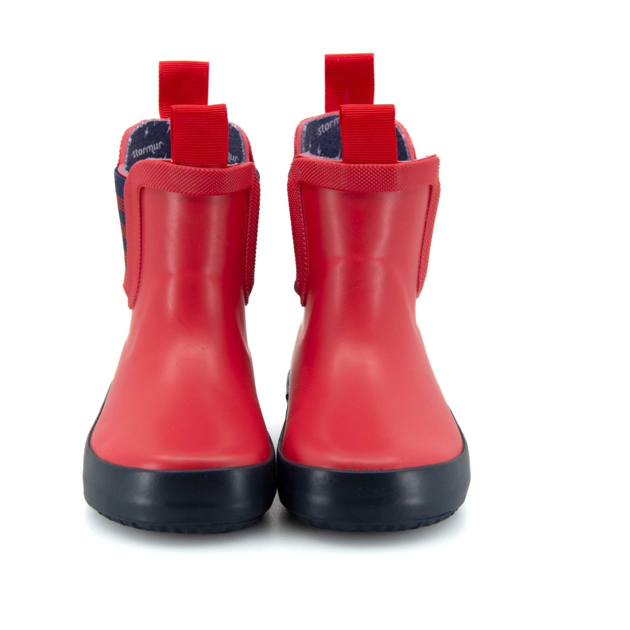Splasher Toddler Gumboots Red & Navy 8 | Wellies Online