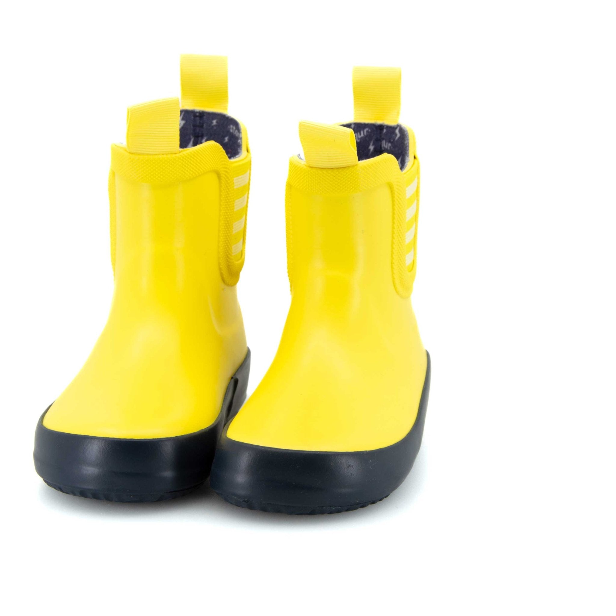 Splasher Toddler Gumboots Yellow & Navy 9 | Wellies Online