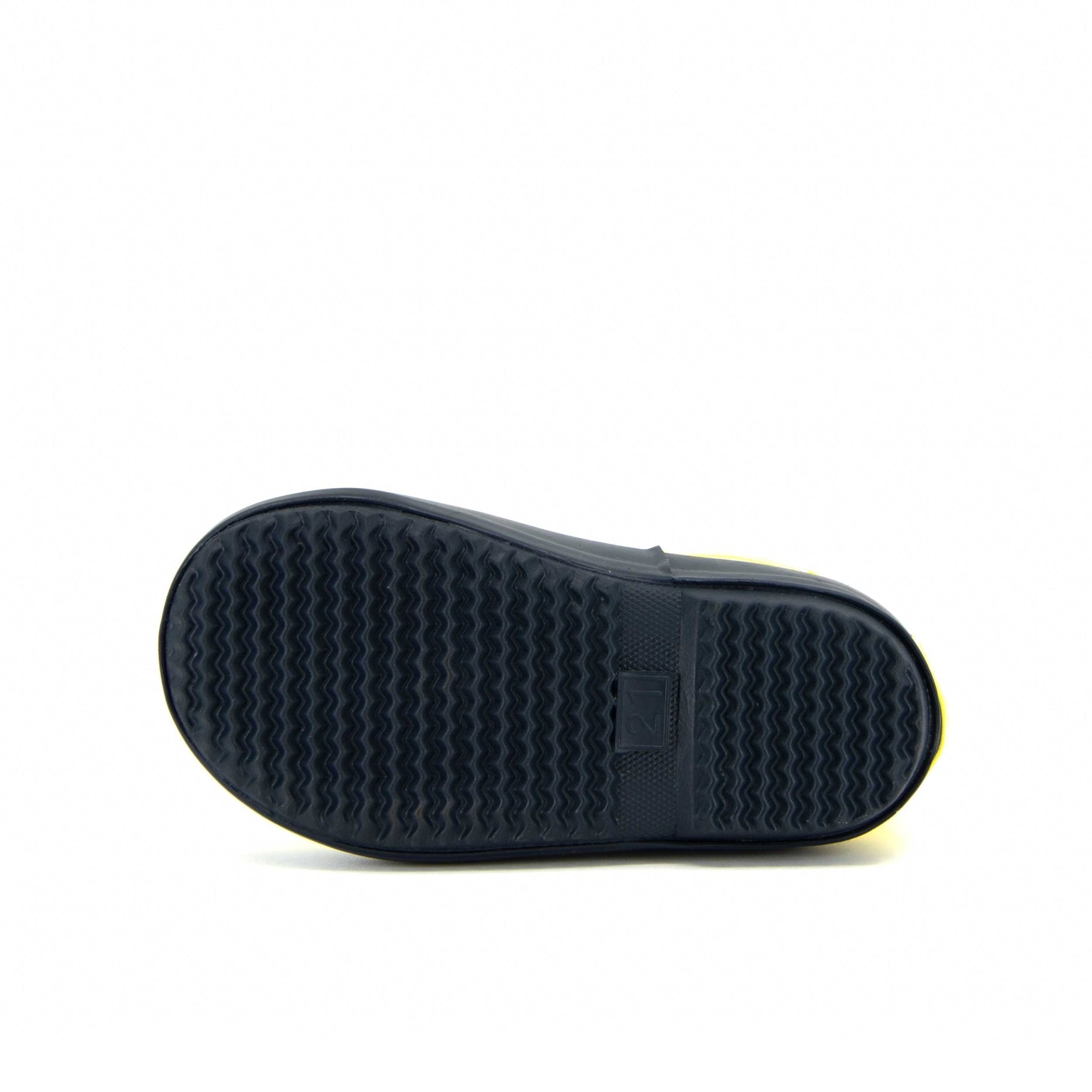 Splasher Toddler Gumboots Yellow & Navy 27 | Wellies Online