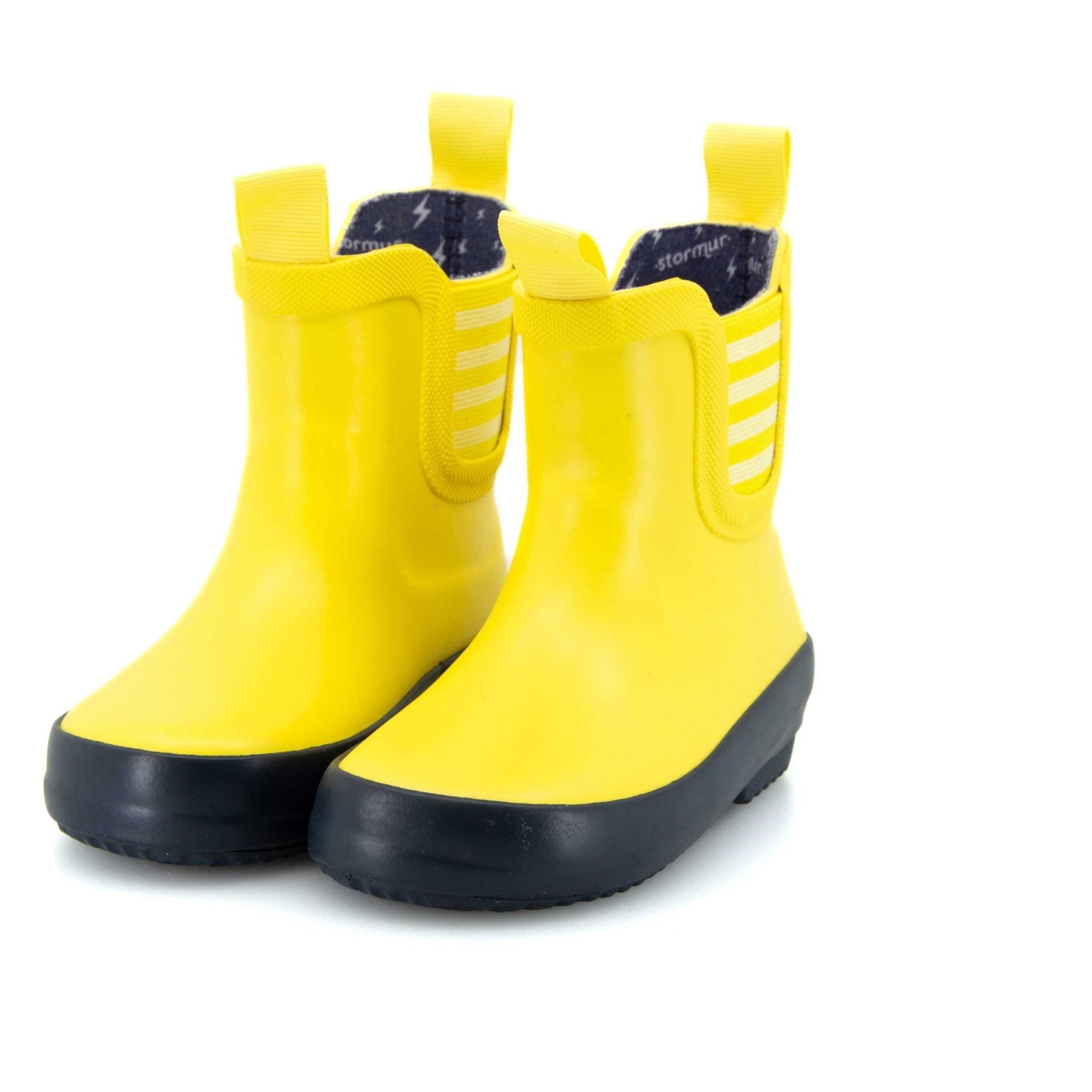 Splasher Toddler Gumboots Yellow & Navy 10 | Wellies Online